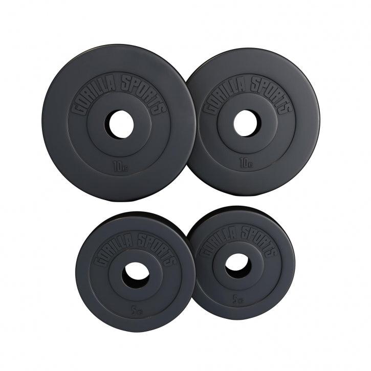 Disque olympique en plastique 50/51mm - Gorilla Sports France