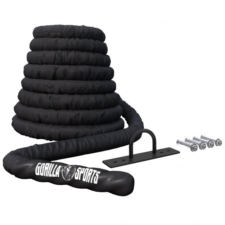 Corde ondulatoire avec fixation murale - Gorilla Sports France