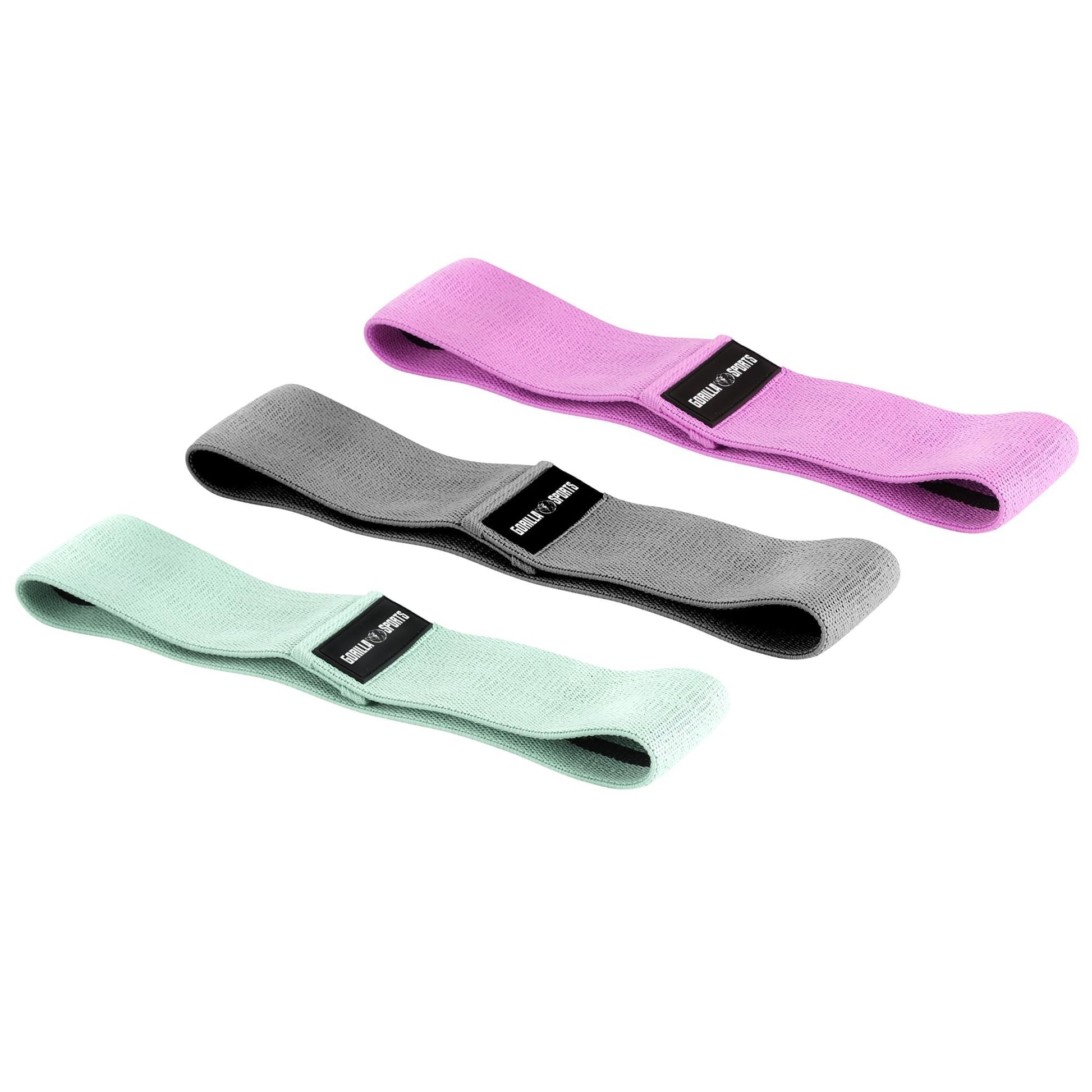 Ensemble de 3 bandes de hanche avec sac de transport - Gorilla Sports France