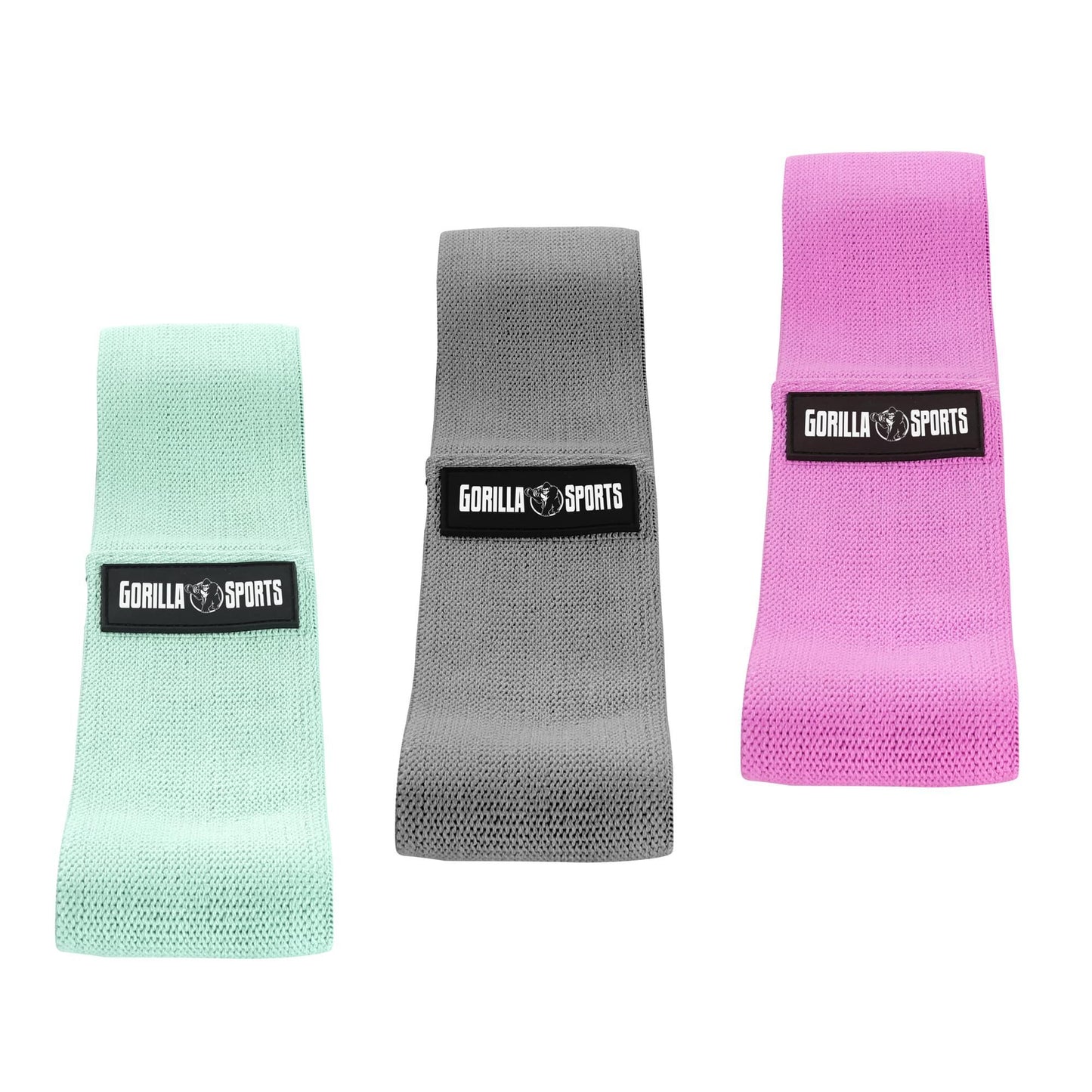 Ensemble de 3 bandes de hanche avec sac de transport - Gorilla Sports France