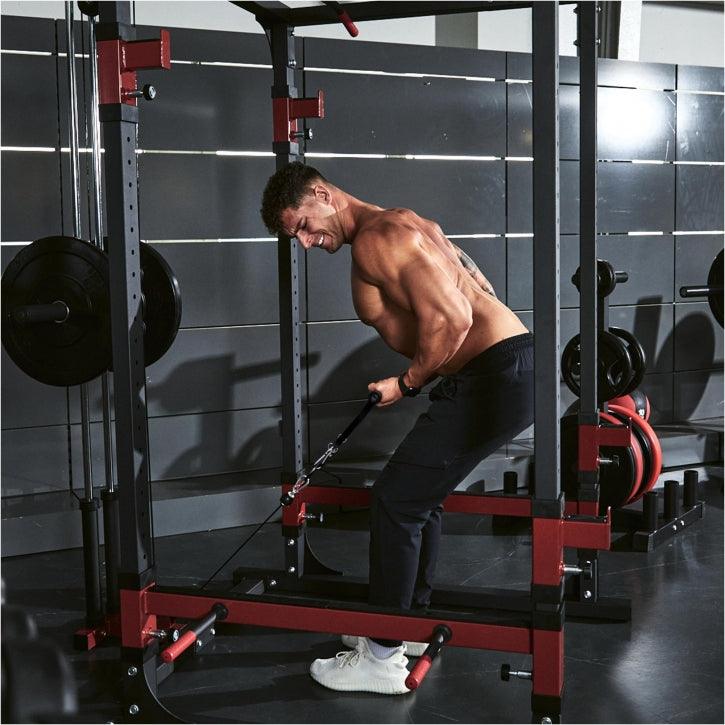 Barre multihook avec 2 poignées individuelles - Gorilla Sports France