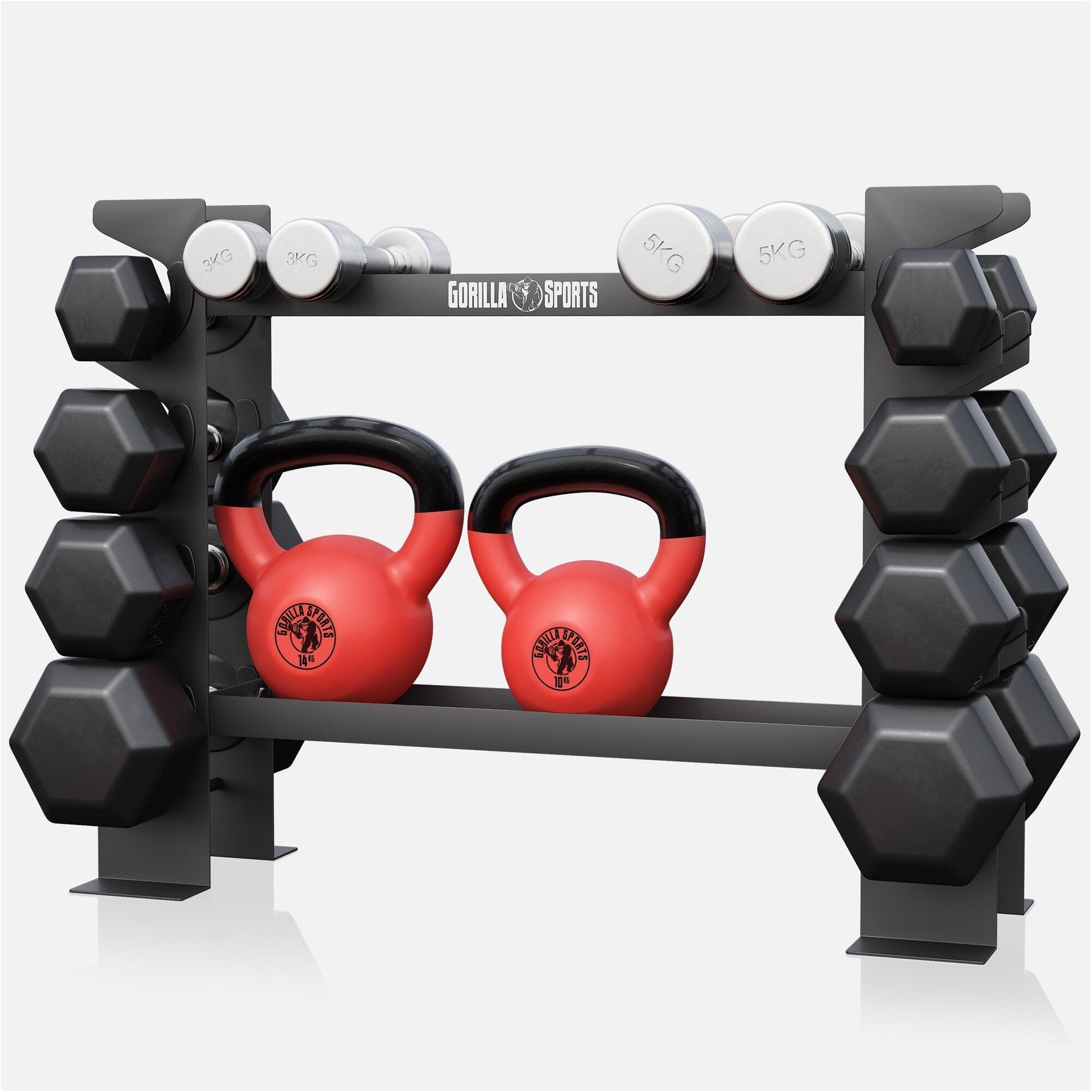 Support d’Haltères Courts - Gorilla Sports France