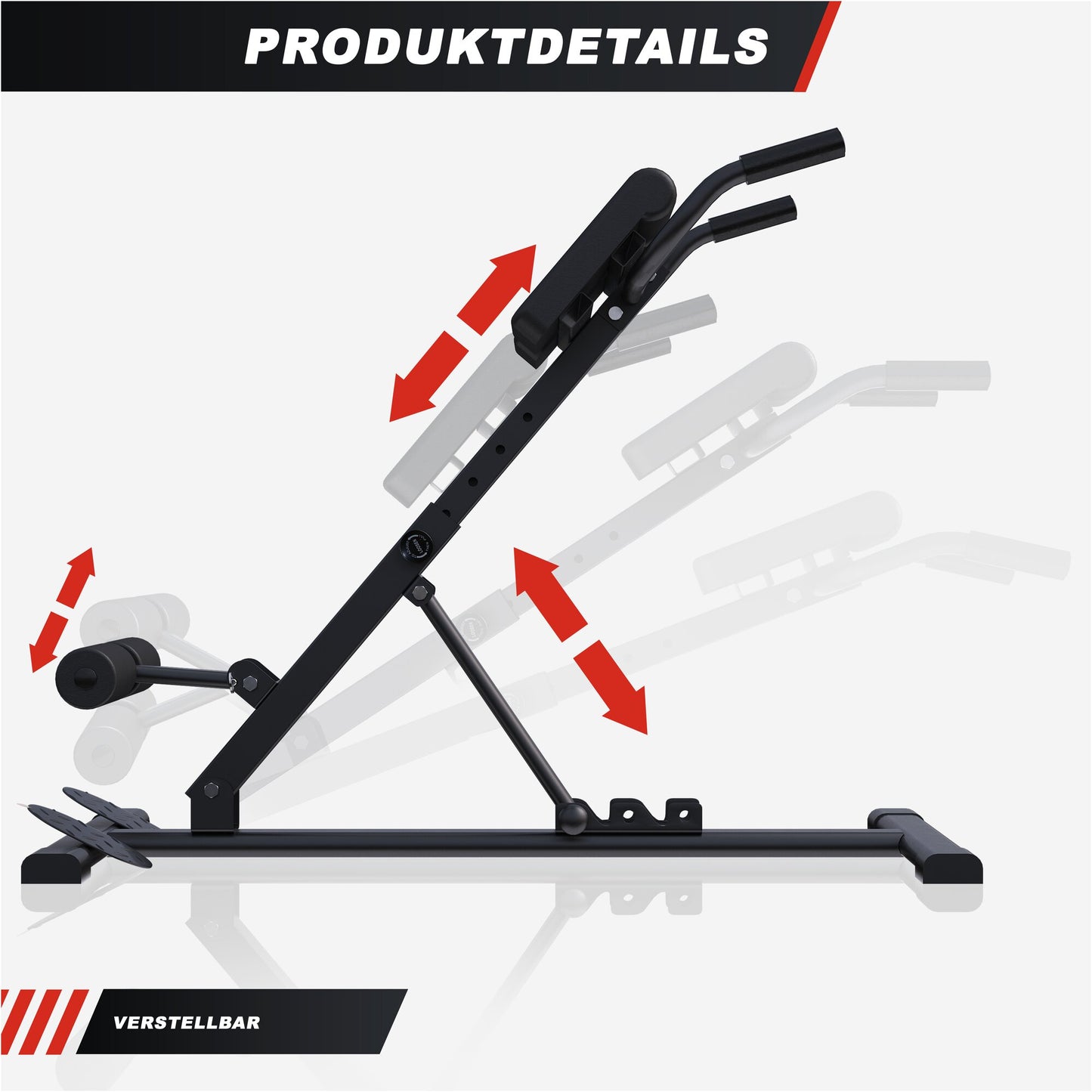 Banc lombaire pliable
