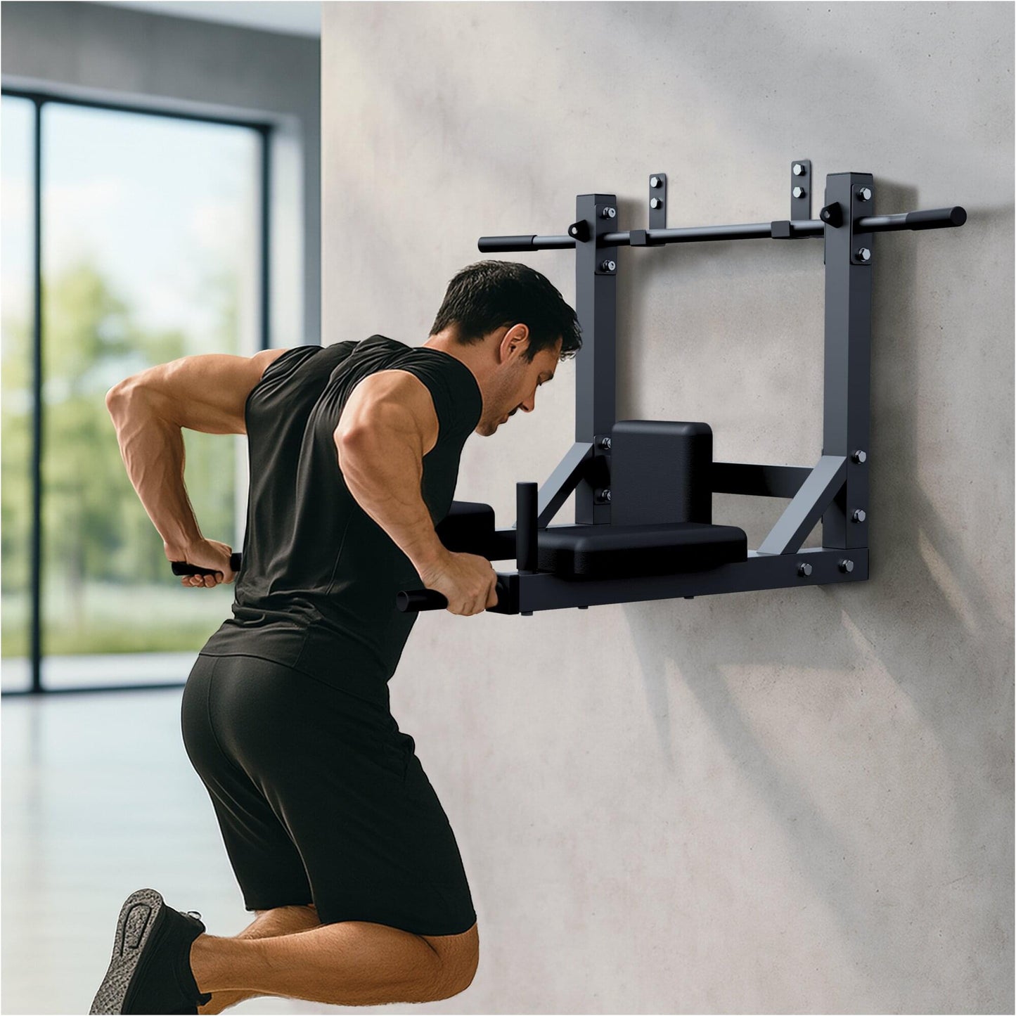 Barre de traction 4 en 1