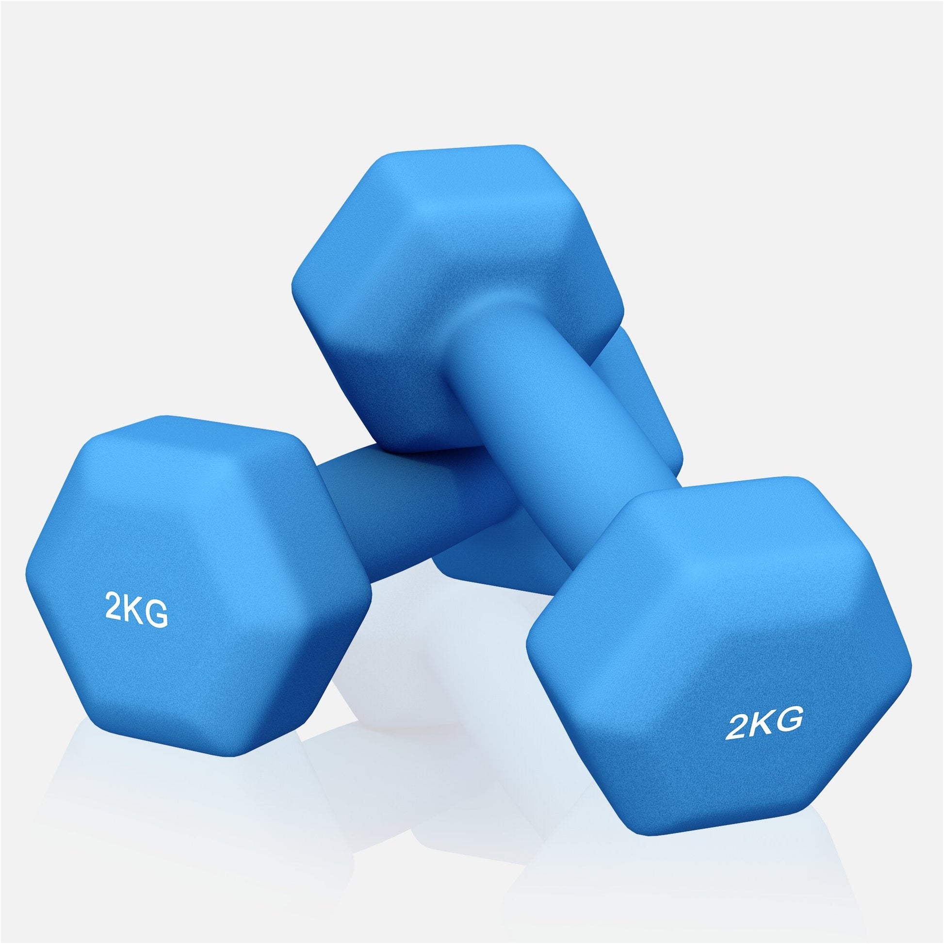 Kit Haltères en Néoprène (1 - 5 kg)  - Gorilla Sports France