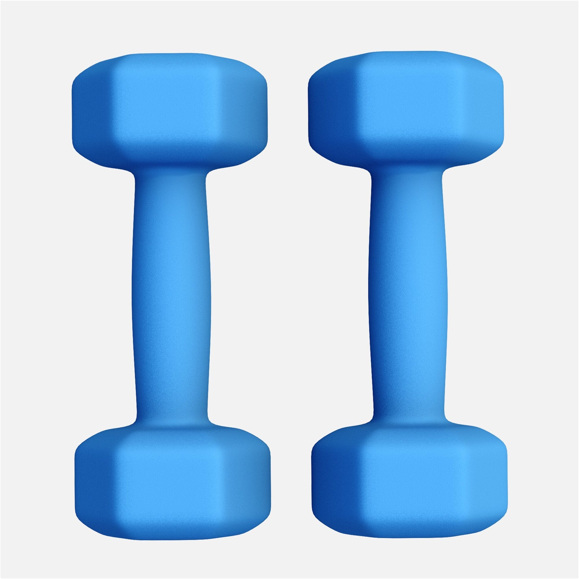 Kit Haltères en Néoprène (1 - 5 kg)  - Gorilla Sports France