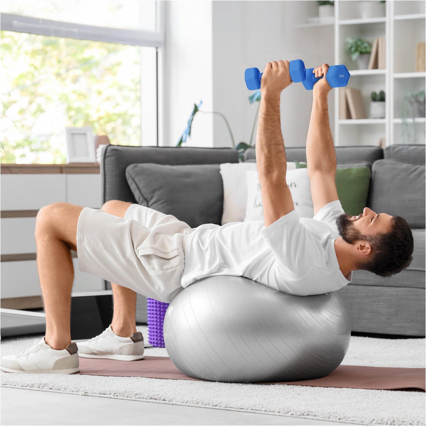 Haltères en néoprène