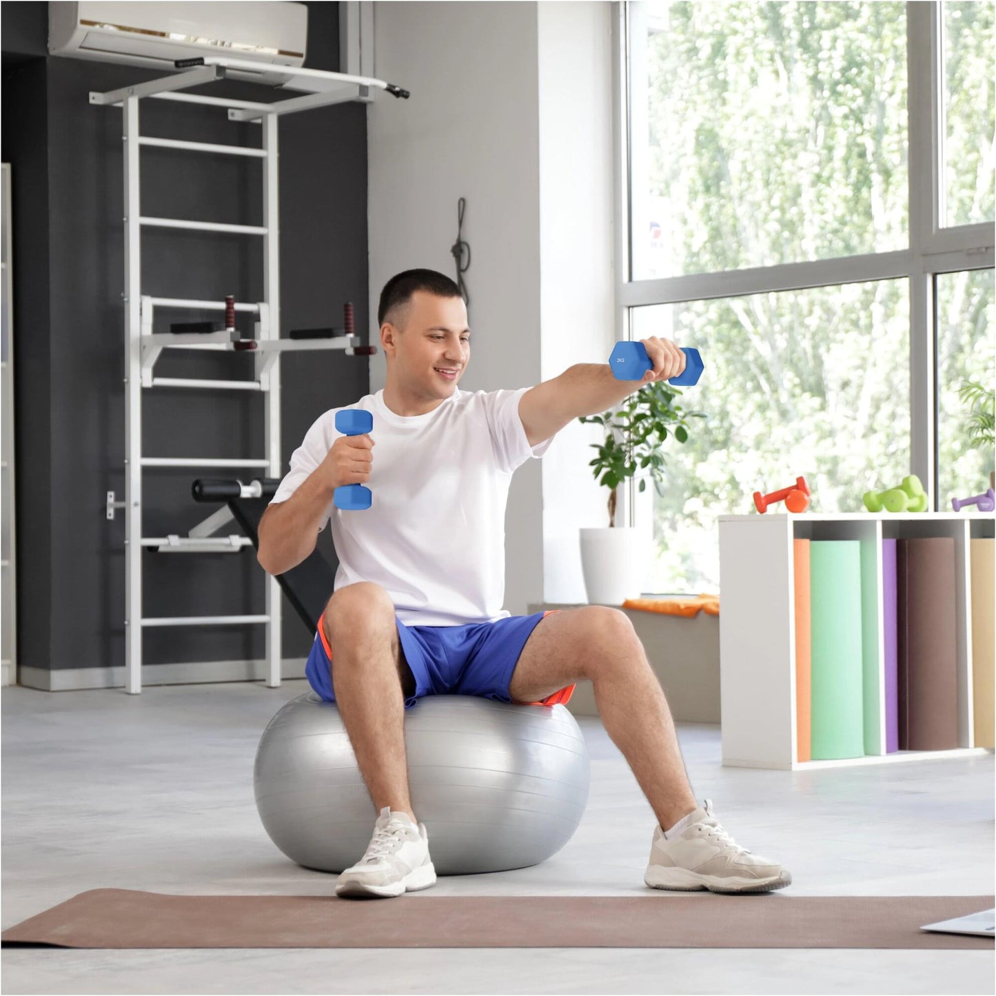 Haltères en néoprène