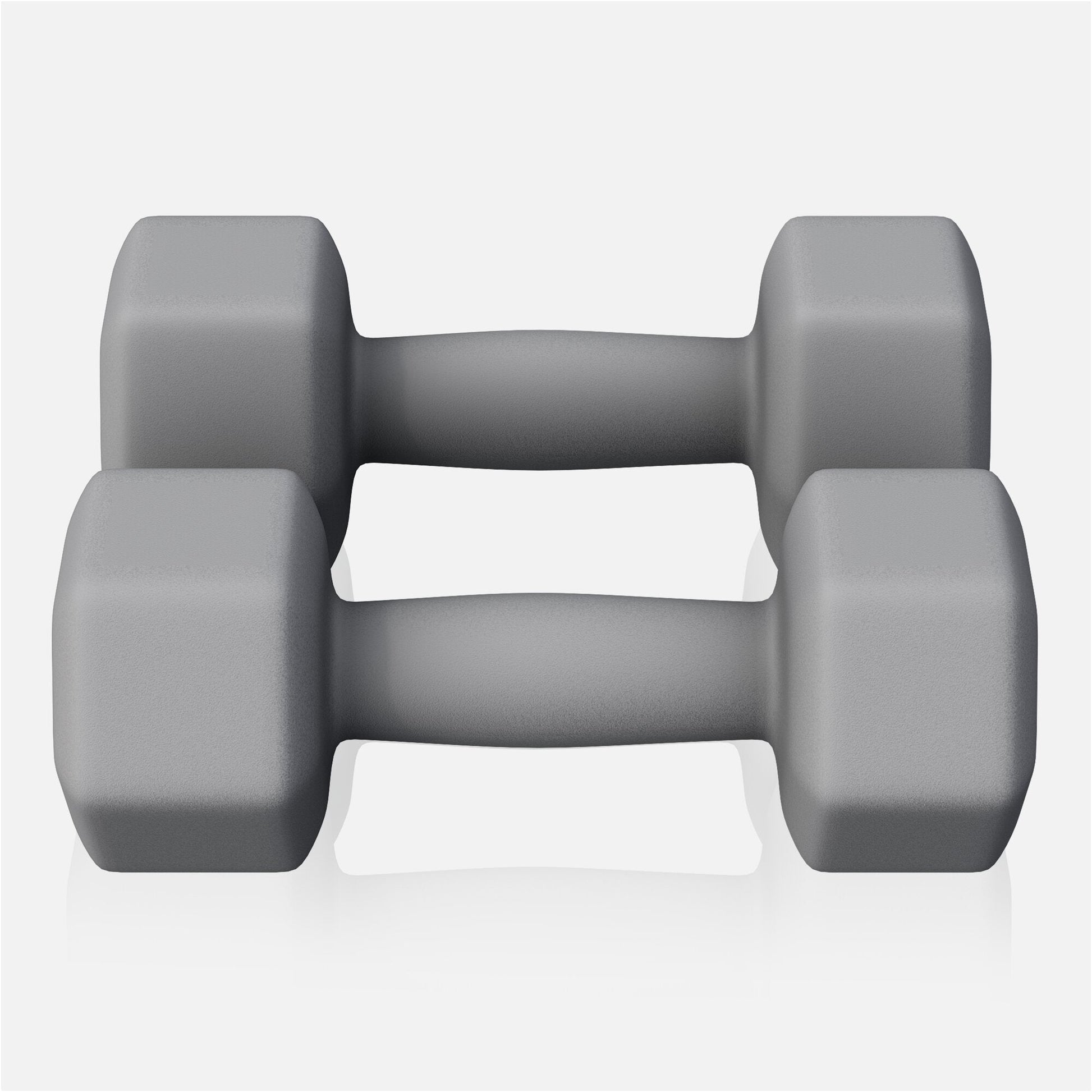 Kit Haltères en Néoprène (1 - 5 kg)  - Gorilla Sports France