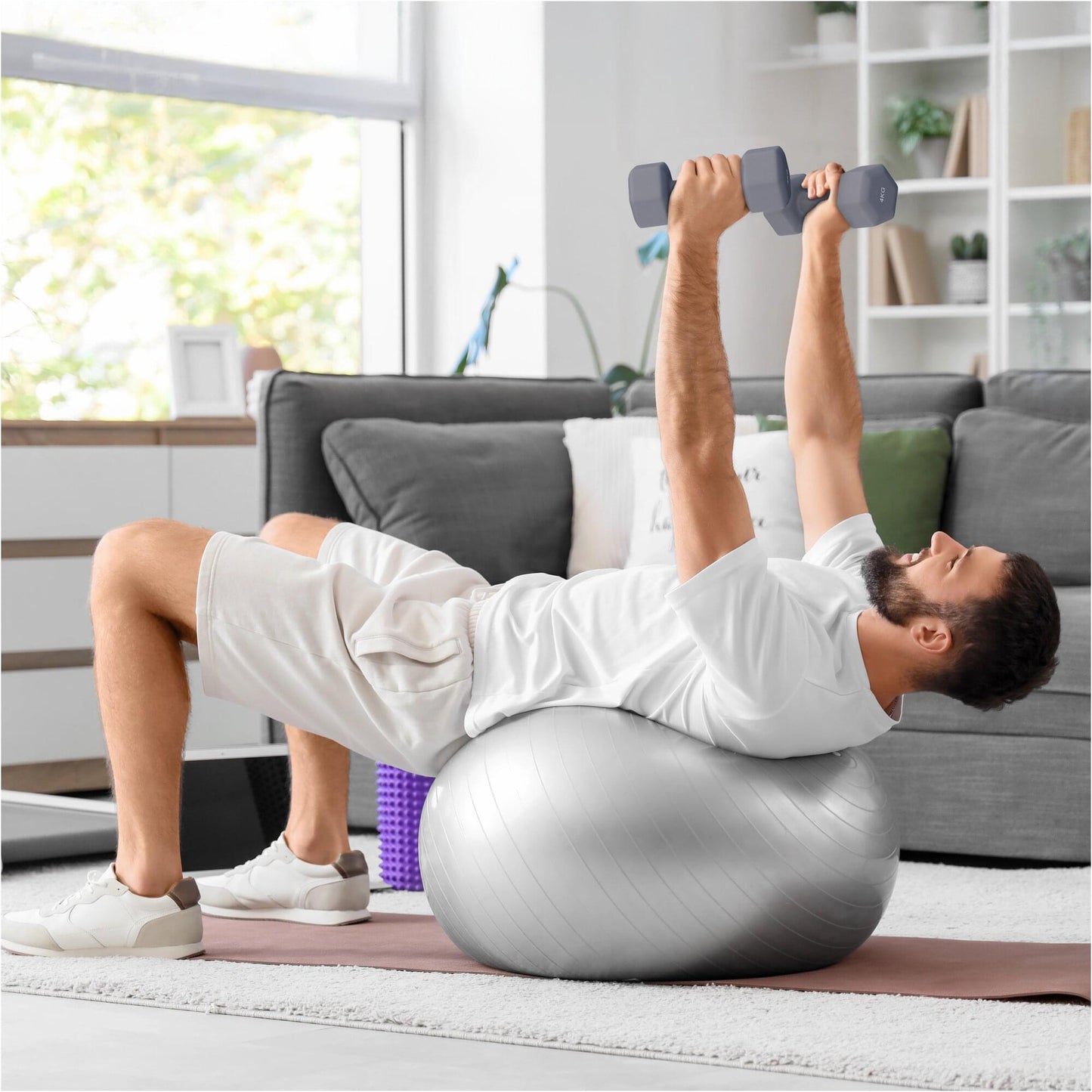 Haltères en néoprène