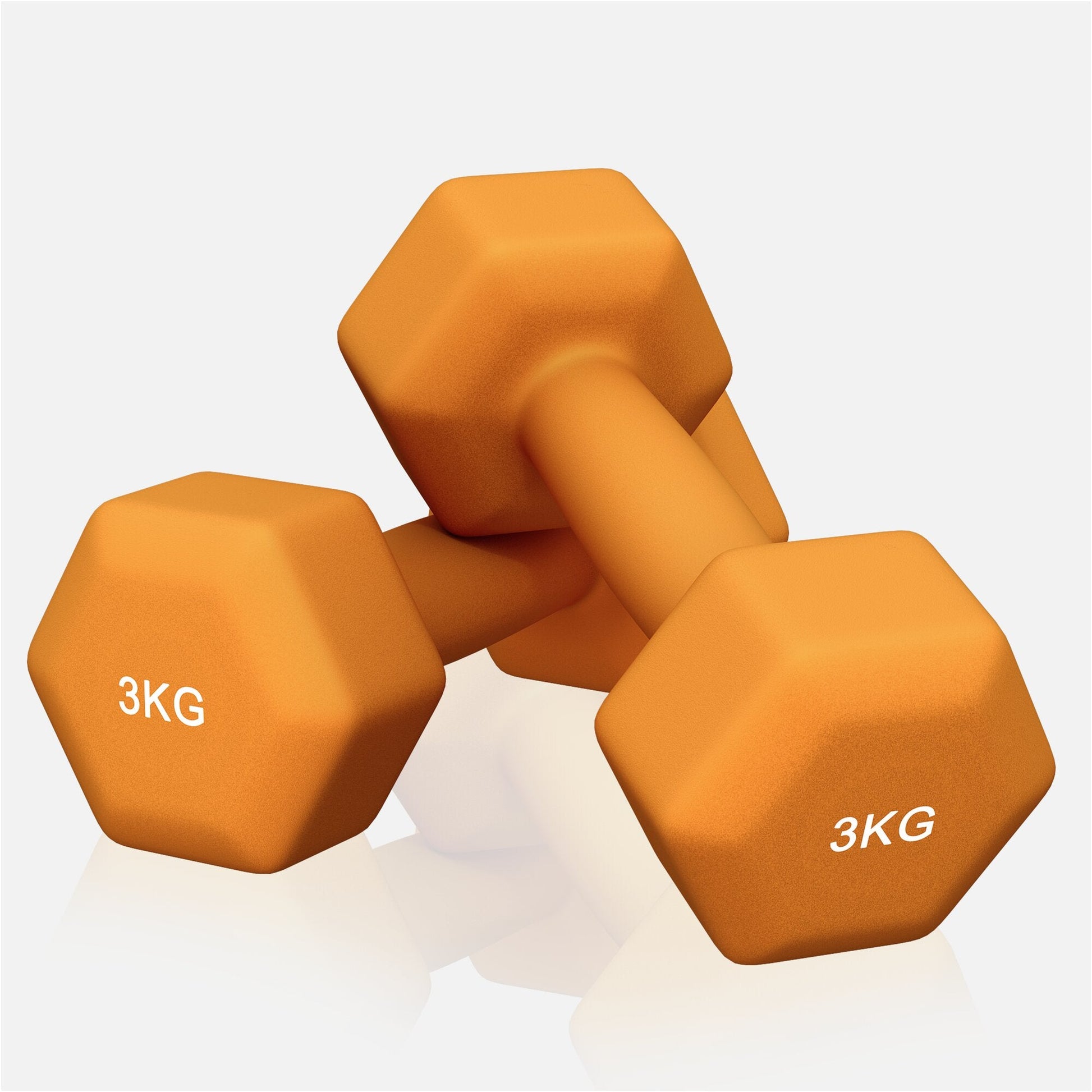 Kit Haltères en Néoprène (1 - 5 kg)  - Gorilla Sports France