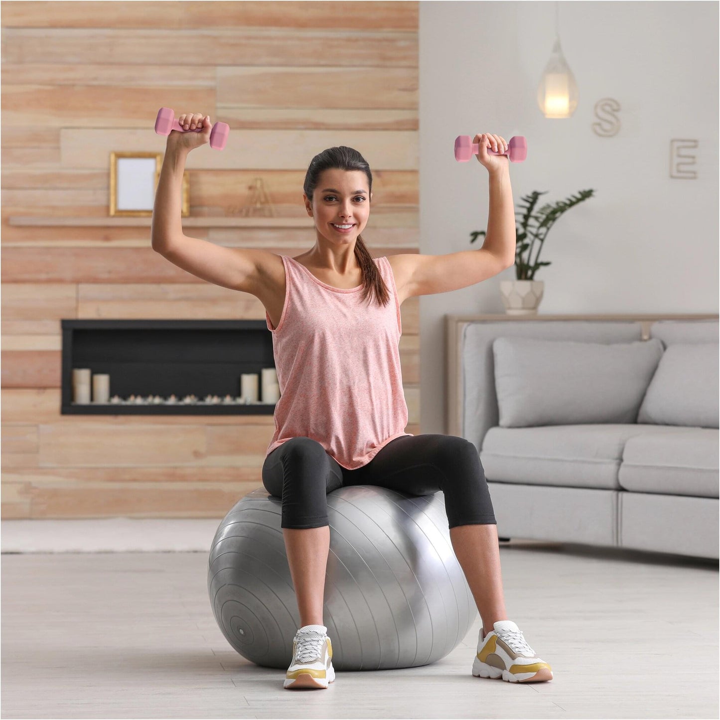 Haltères en néoprène