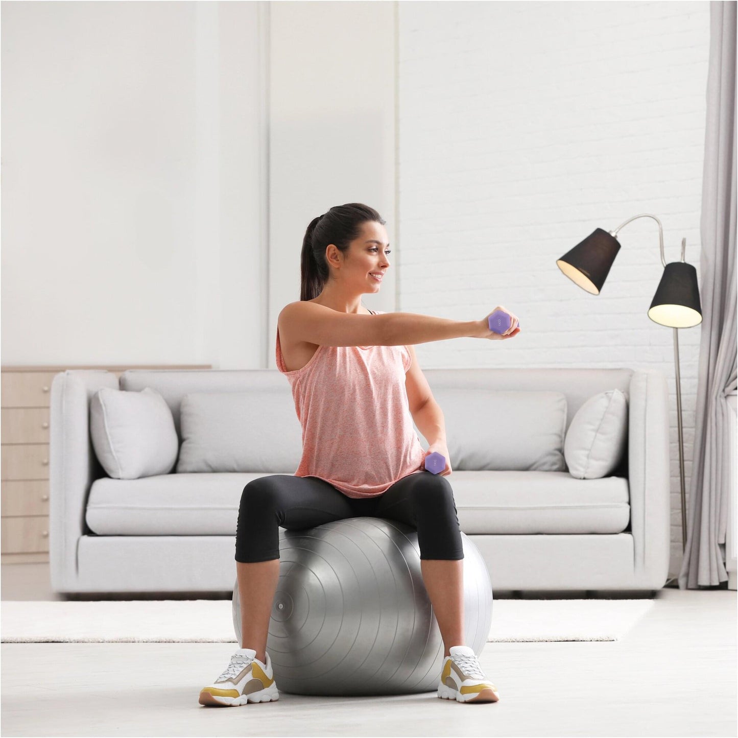 Haltères en néoprène