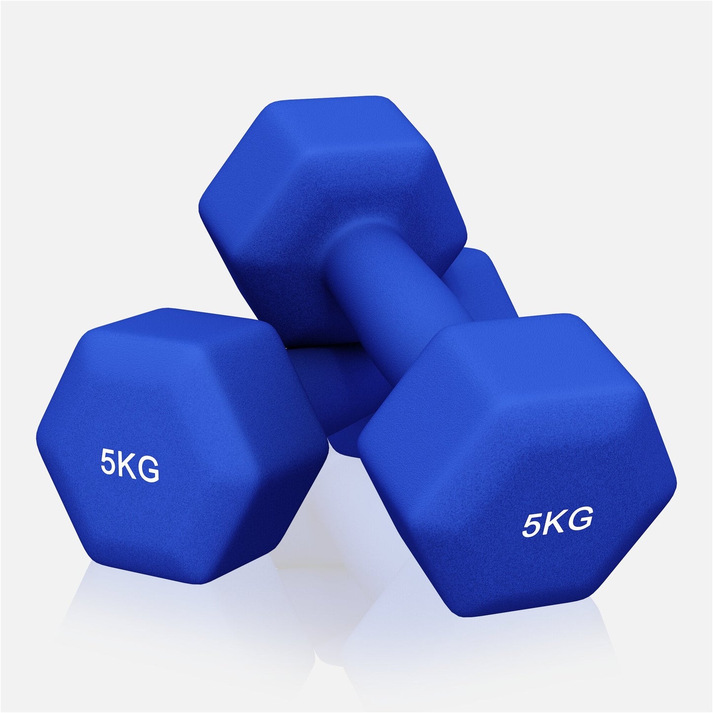 Kit Haltères en Néoprène (1 - 5 kg)  - Gorilla Sports France