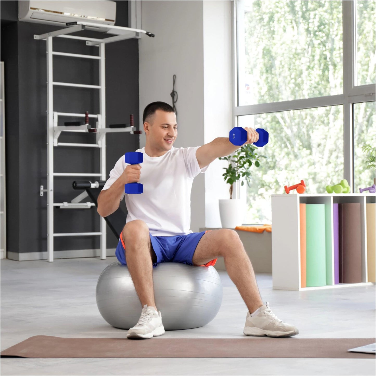 Haltères en néoprène