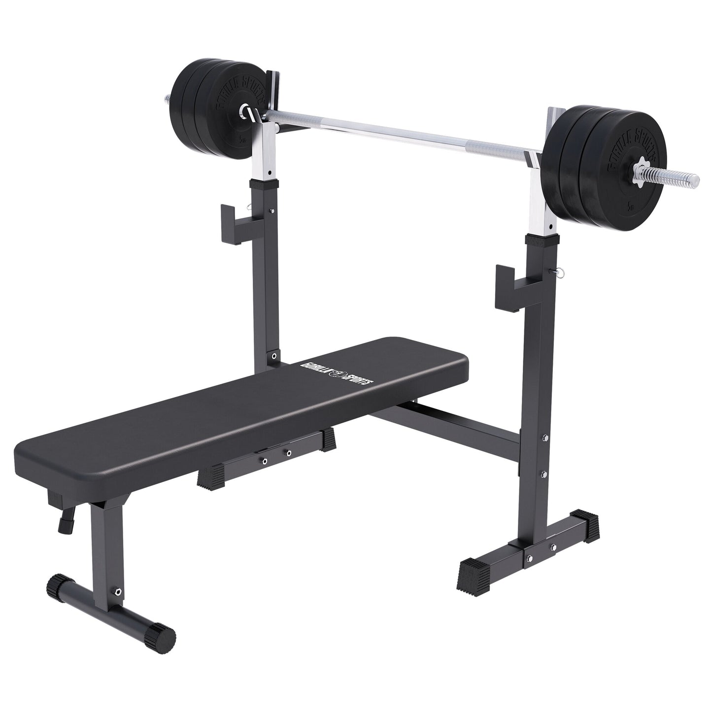 Banc Musculation avec Support (Set 40 - 100 kg)