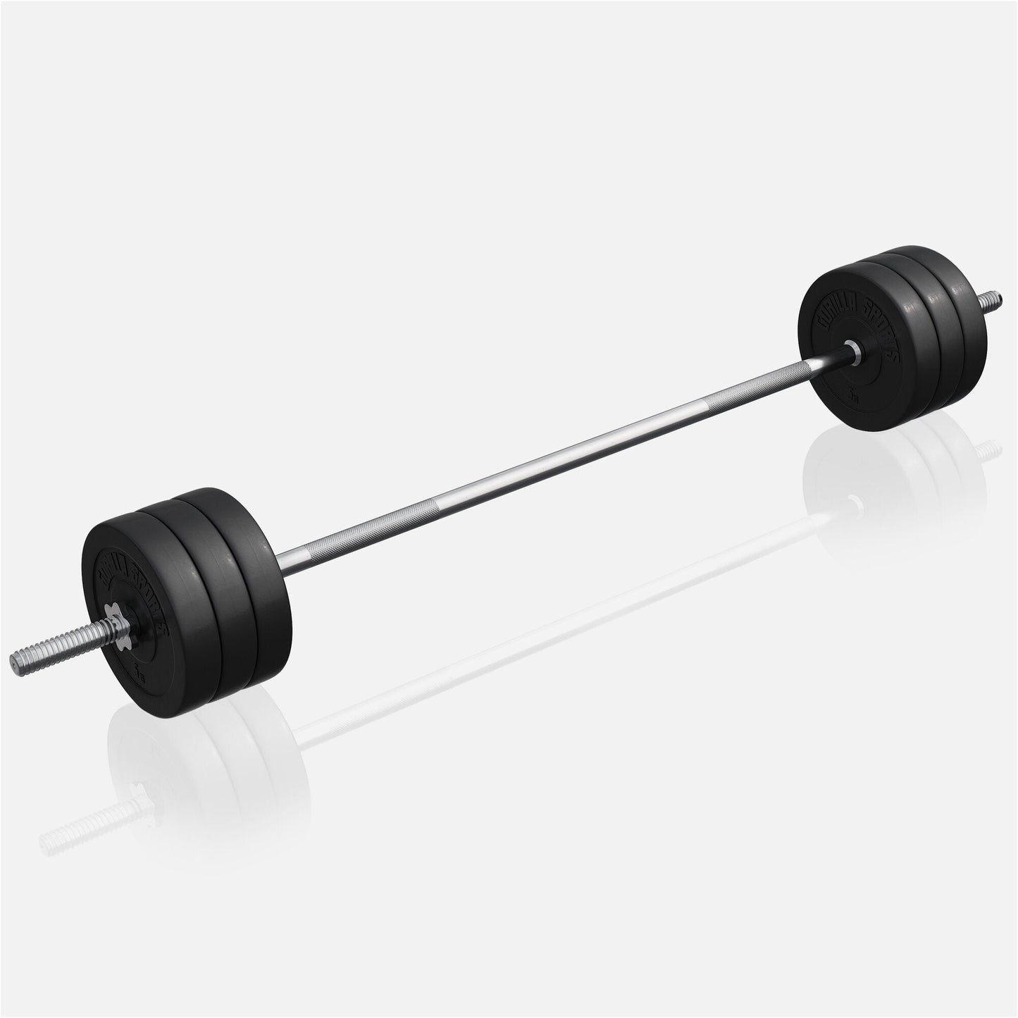 Banc Musculation avec Support (Set 40 - 100 kg) - Gorilla Sports France