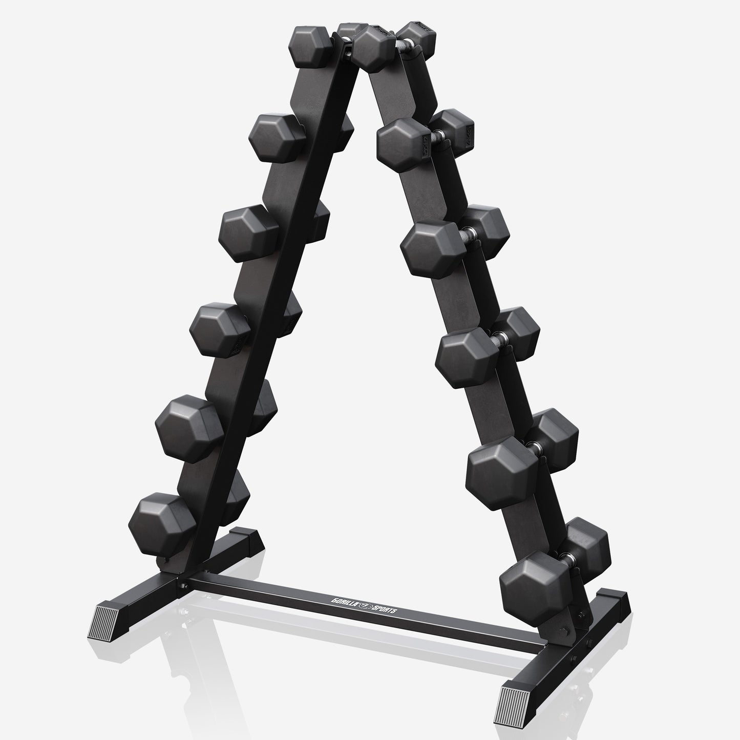 Rack de rangement pour haltères Noir