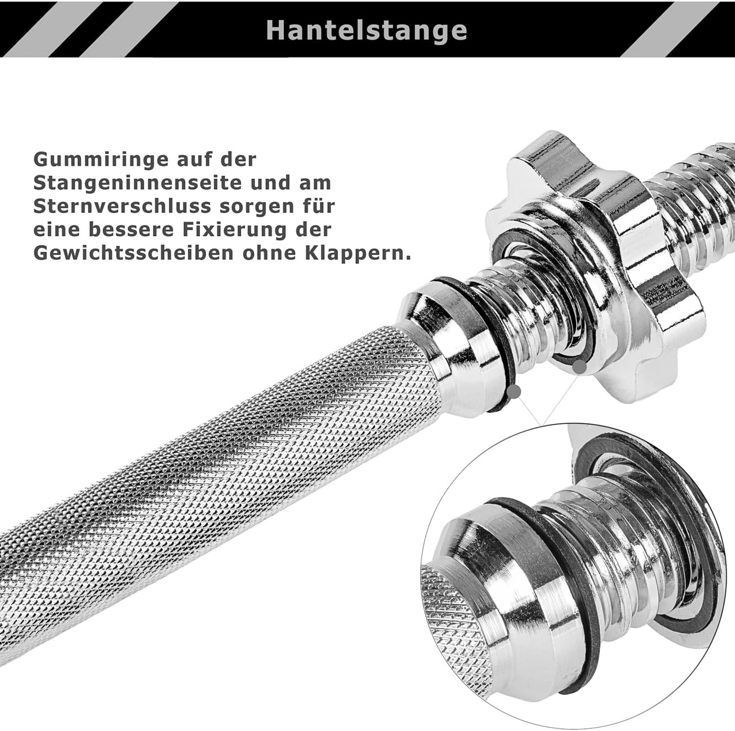 Set de barre longue 30 – 60 kg