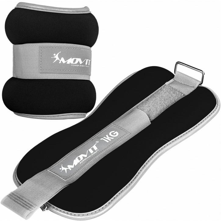 Bandes lestées pour poignets et chevilles en néoprène avec matériau réfléchissant Reflex - Gorilla Sports France