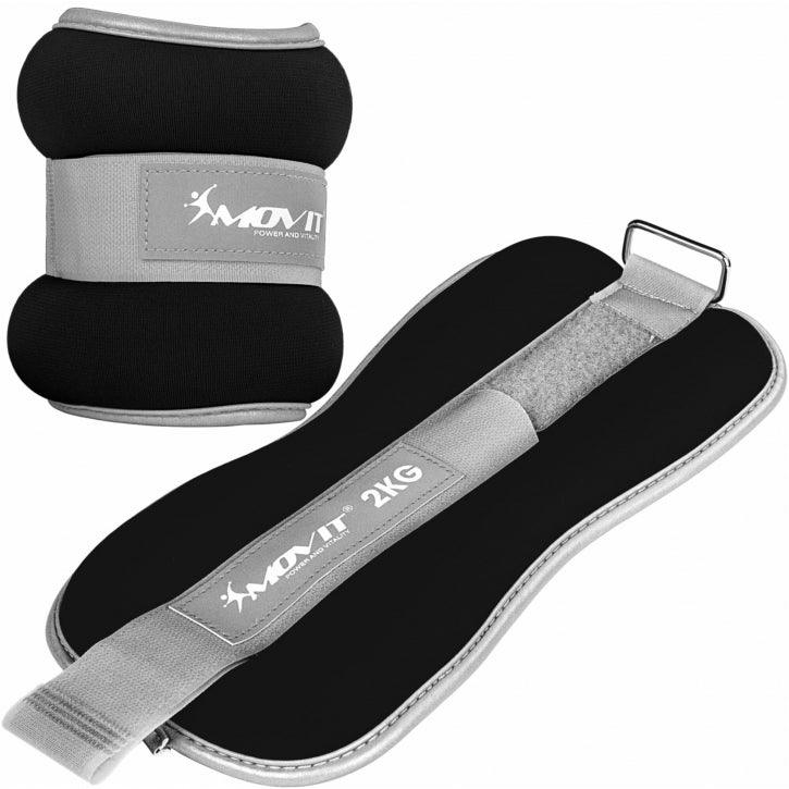 Bandes lestées pour poignets et chevilles en néoprène avec matériau réfléchissant Reflex - Gorilla Sports France
