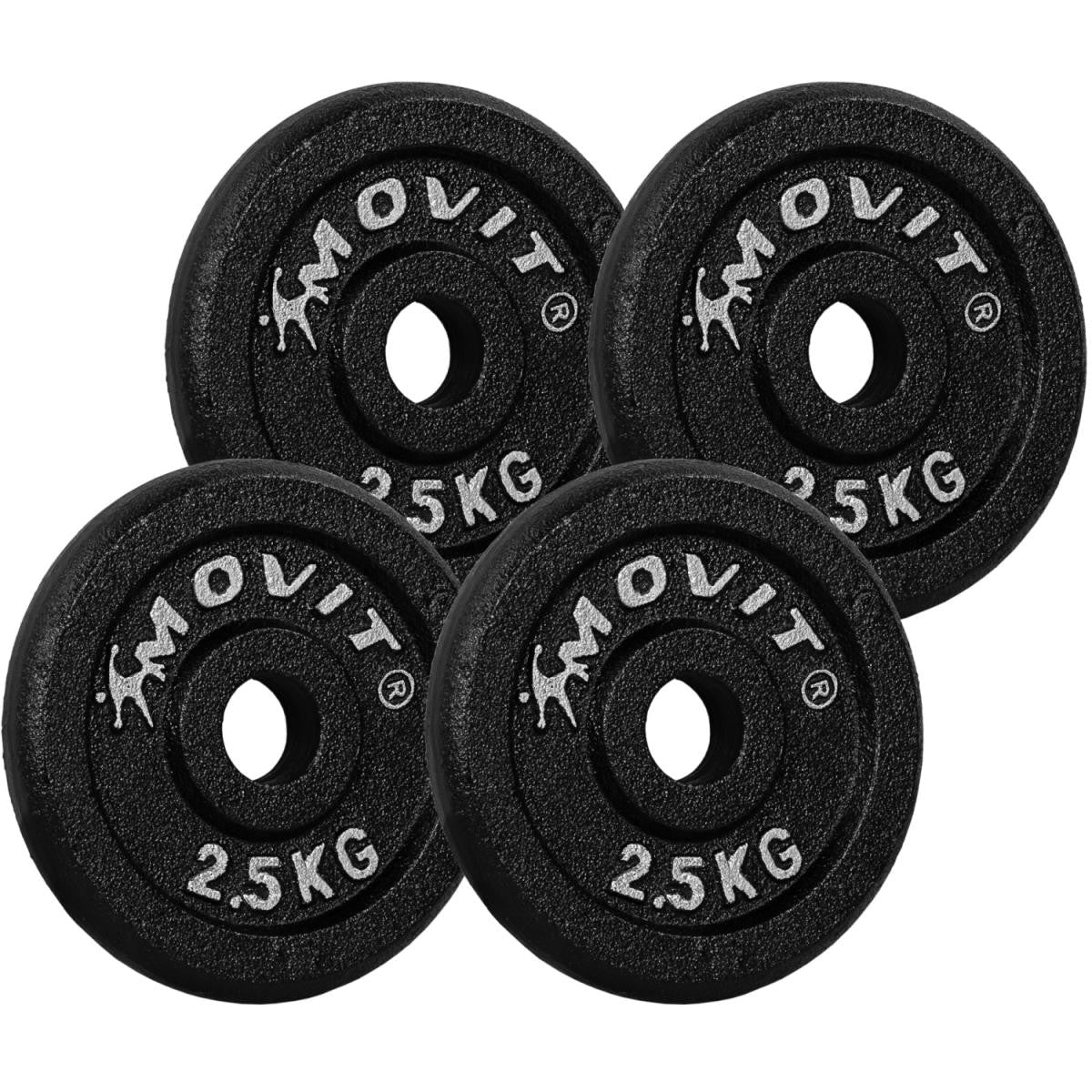 Set de disques 30/31 mm de musculation 2 – 40 kg