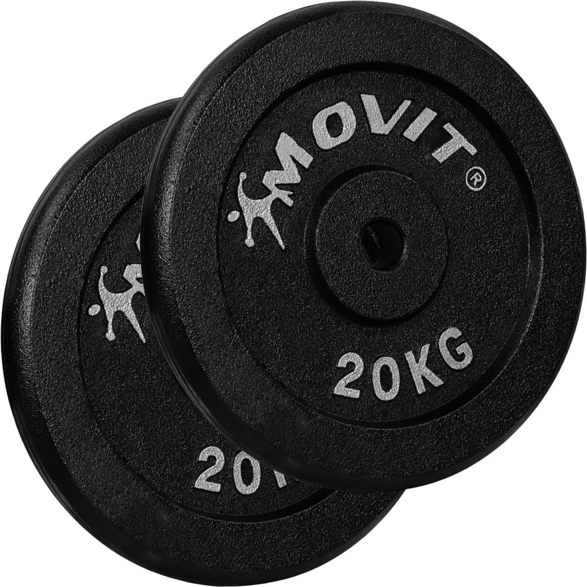 Set de disques de musculation 2 – 40 kg