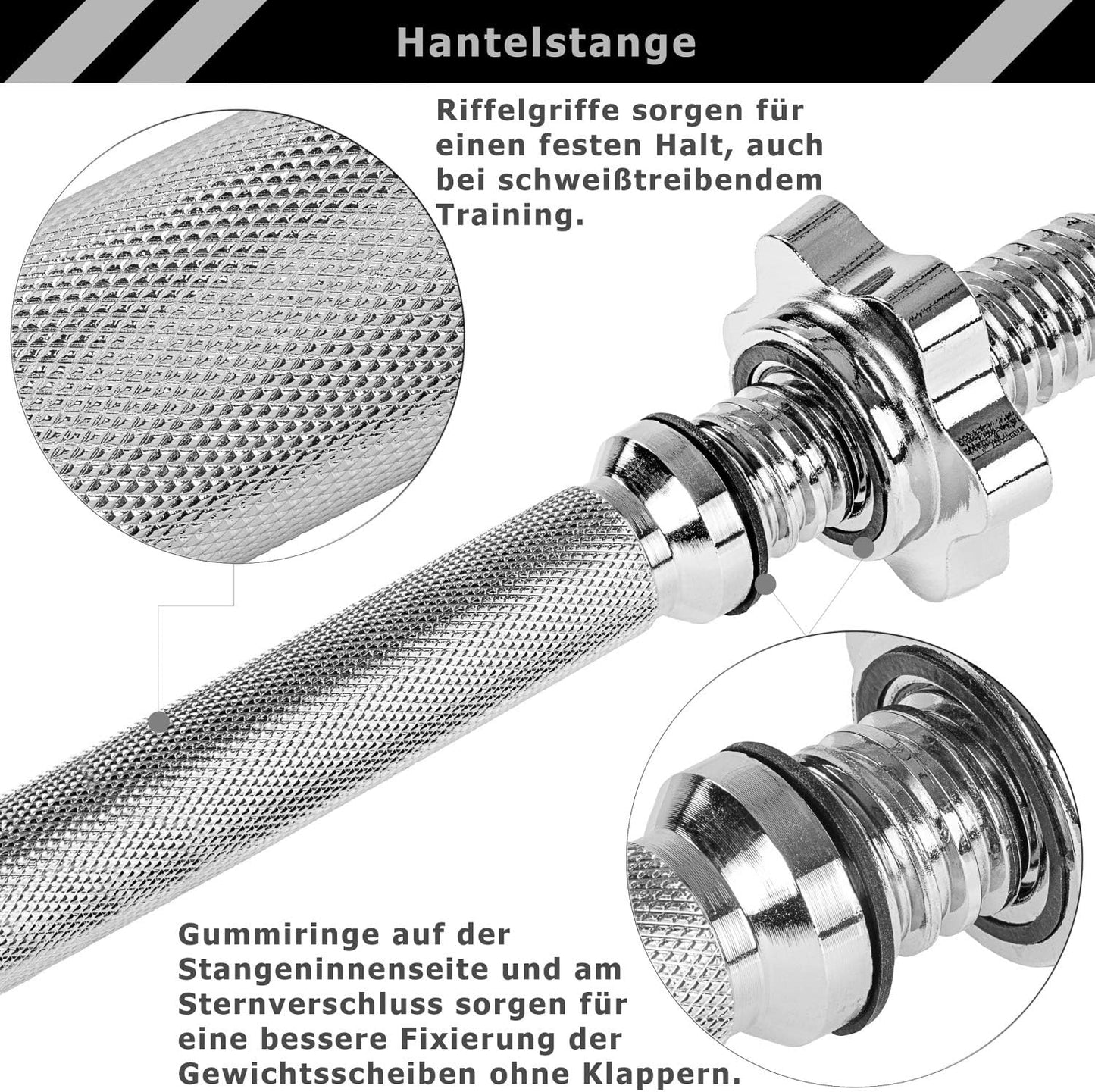 Haltères courts 10 – 30 kg