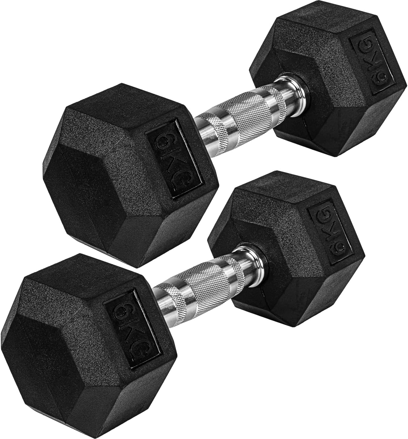 Haltères hexagonaux