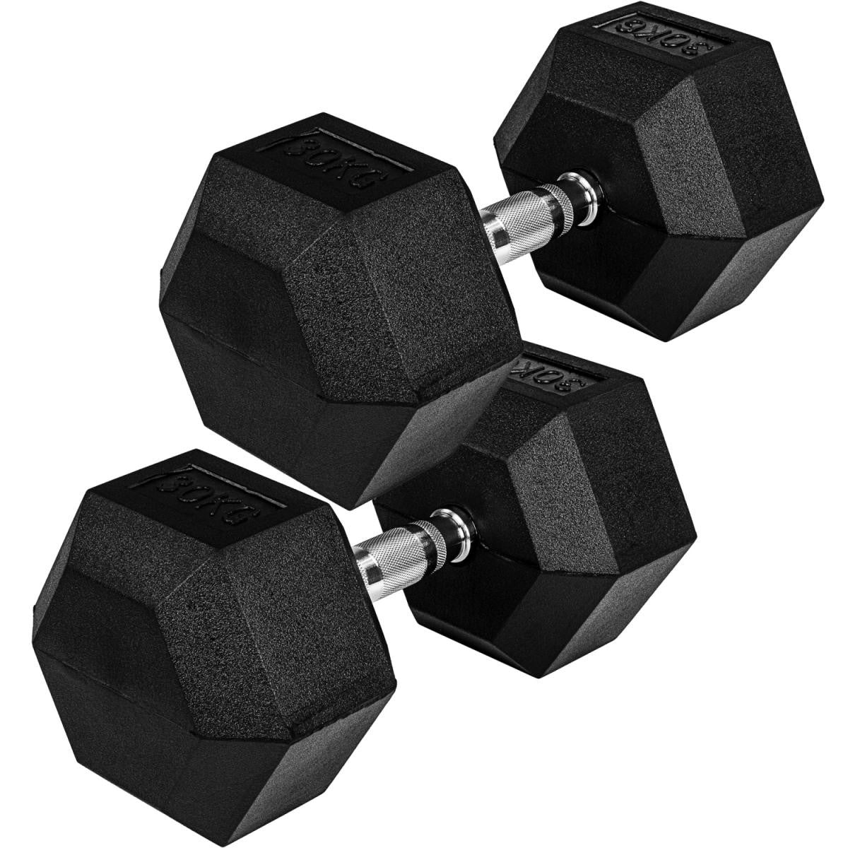 Haltères hexagonaux