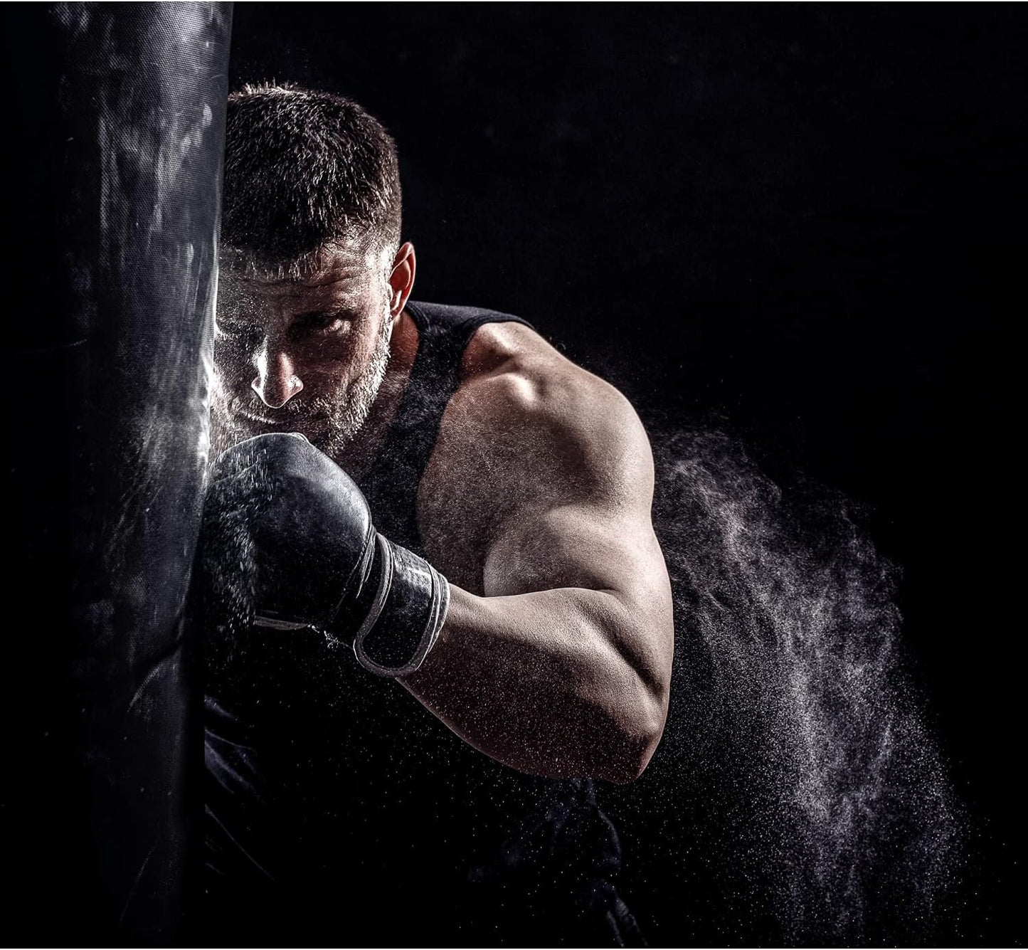Set de boxe Noir/Blanc