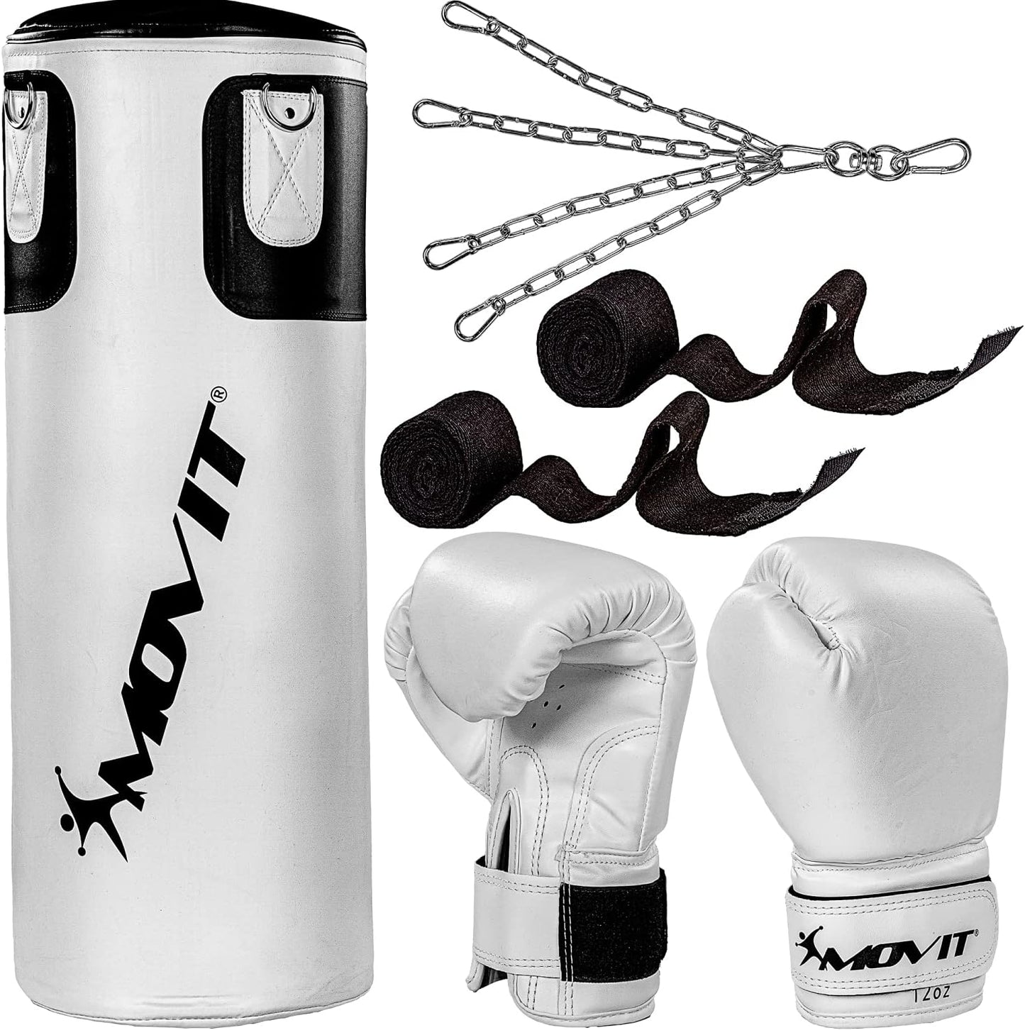 Set de boxe Noir/Blanc