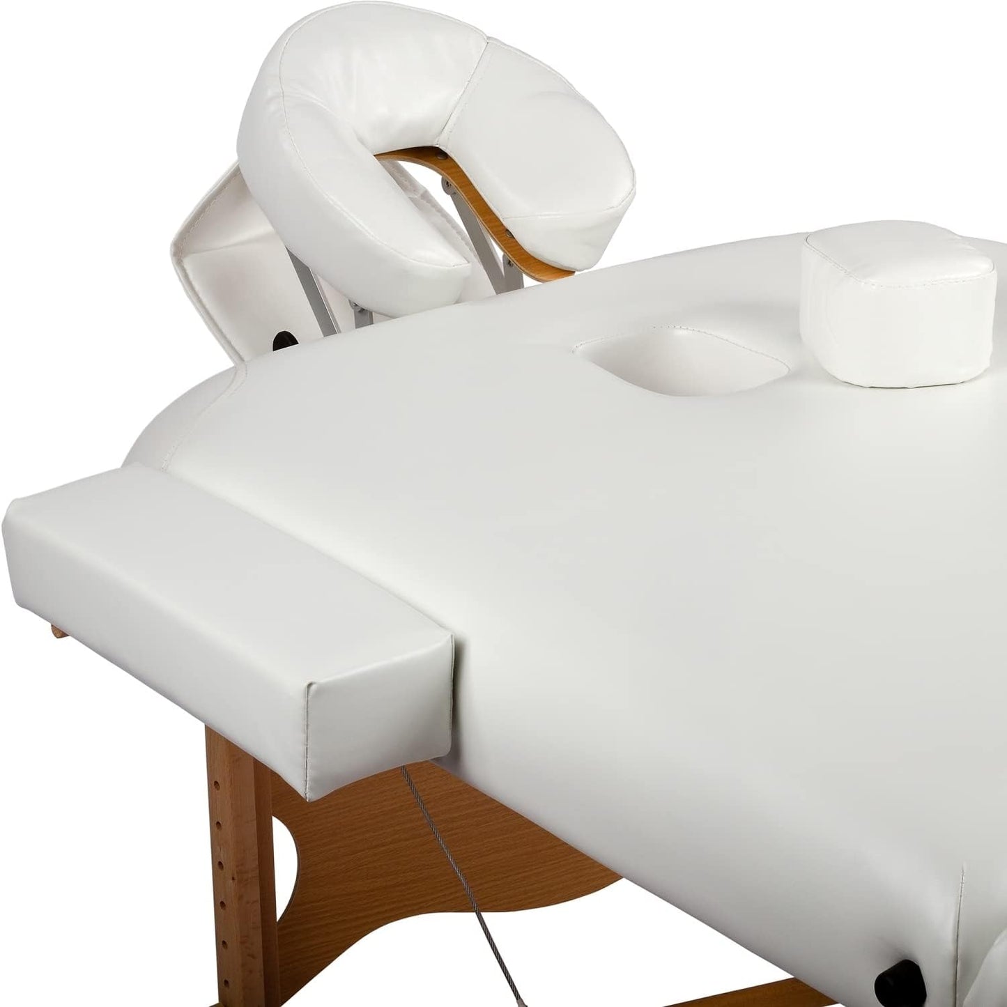 Table de massage Noir/Blanc