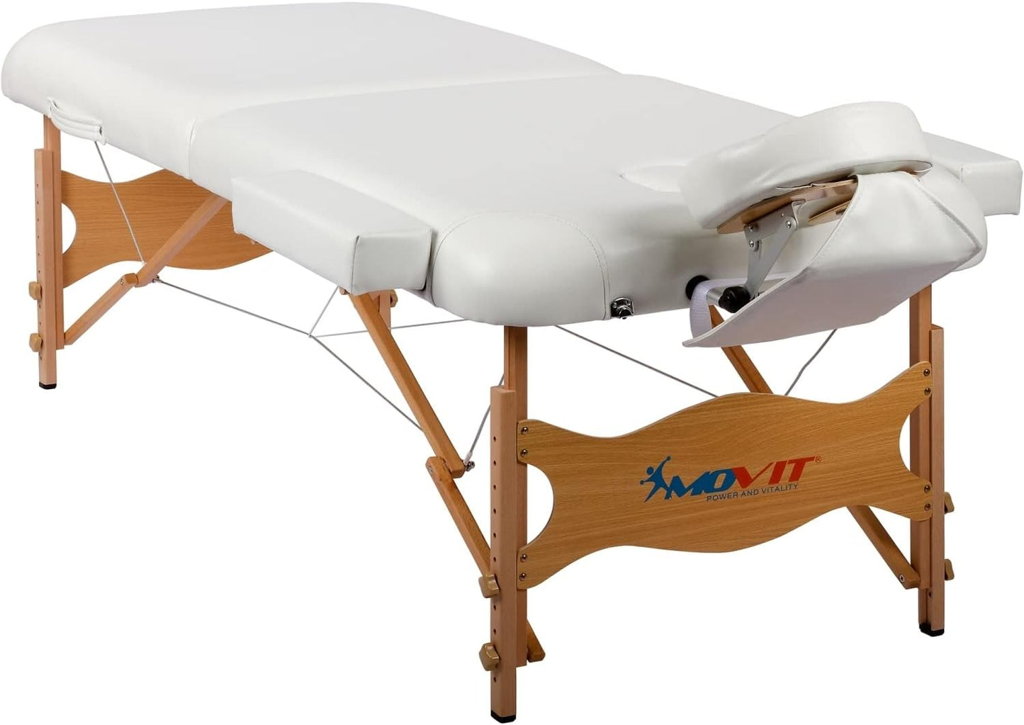 Table de massage Noir/Blanc