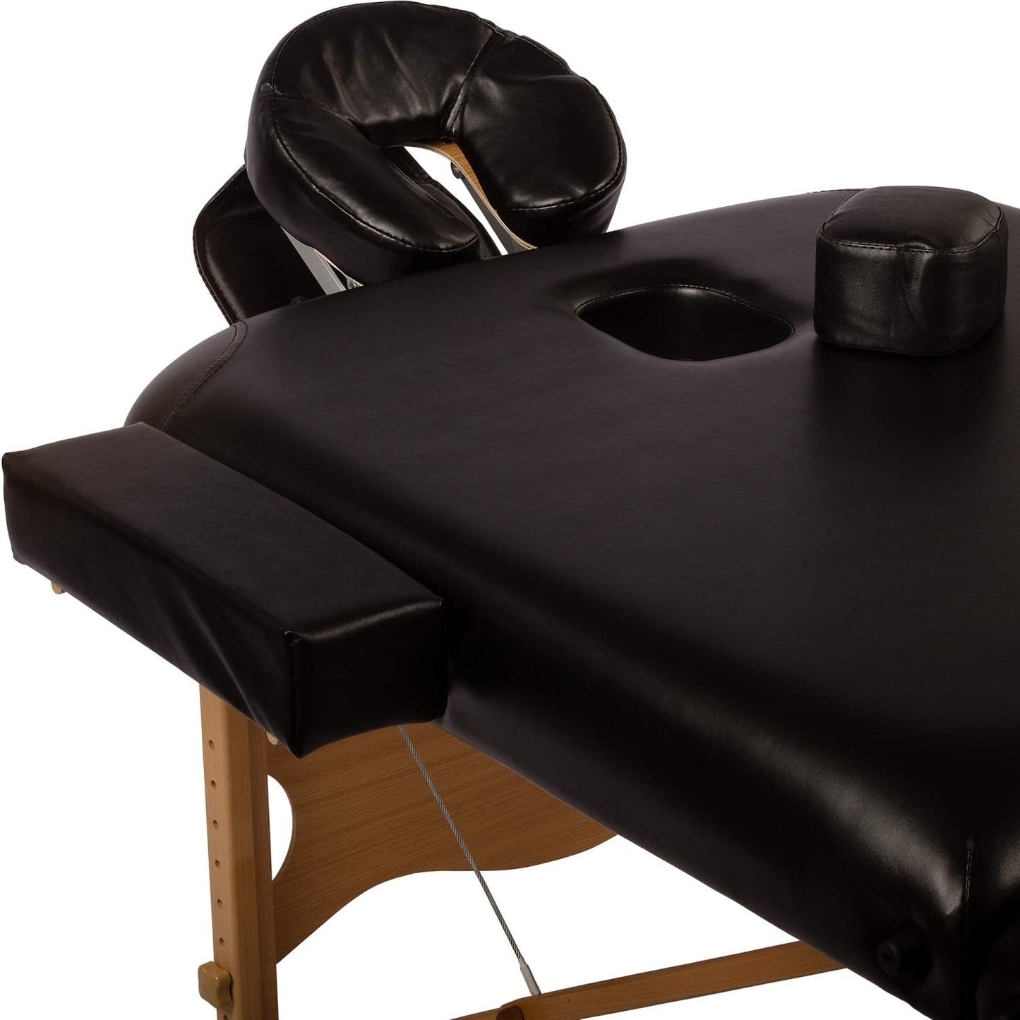 Table de massage Noir/Blanc