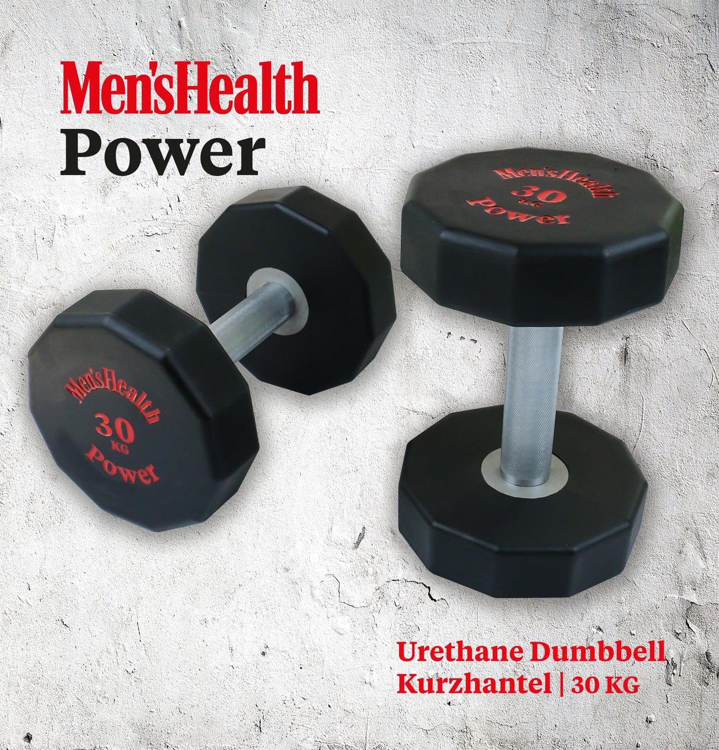 Haltère uréthane 5–25 kg