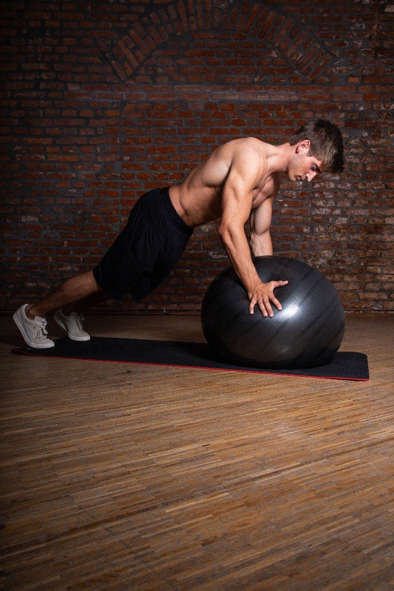 Ballon de gymnastique 65 - 85 cm Noir