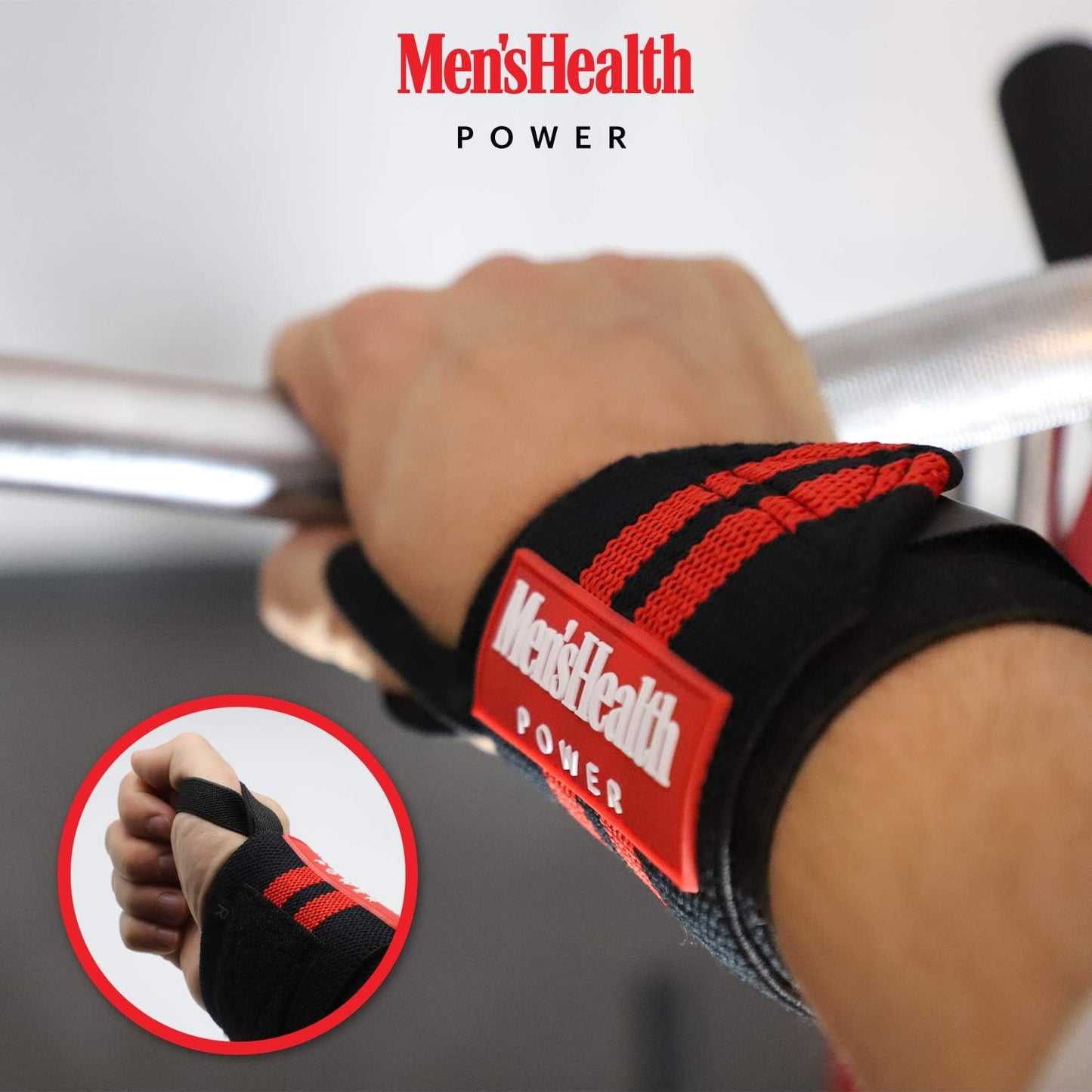 Sangle Tirage Noir/Rouge