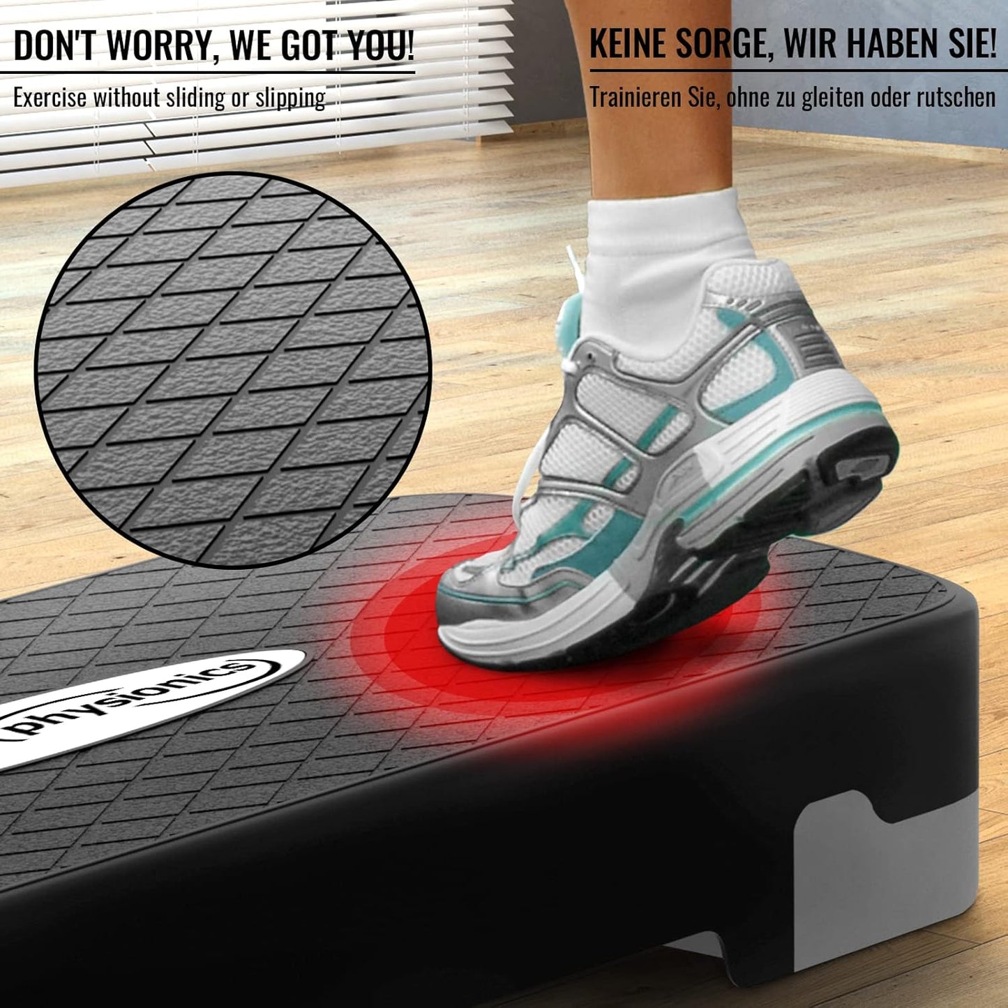 Step de fitness 3 niveaux