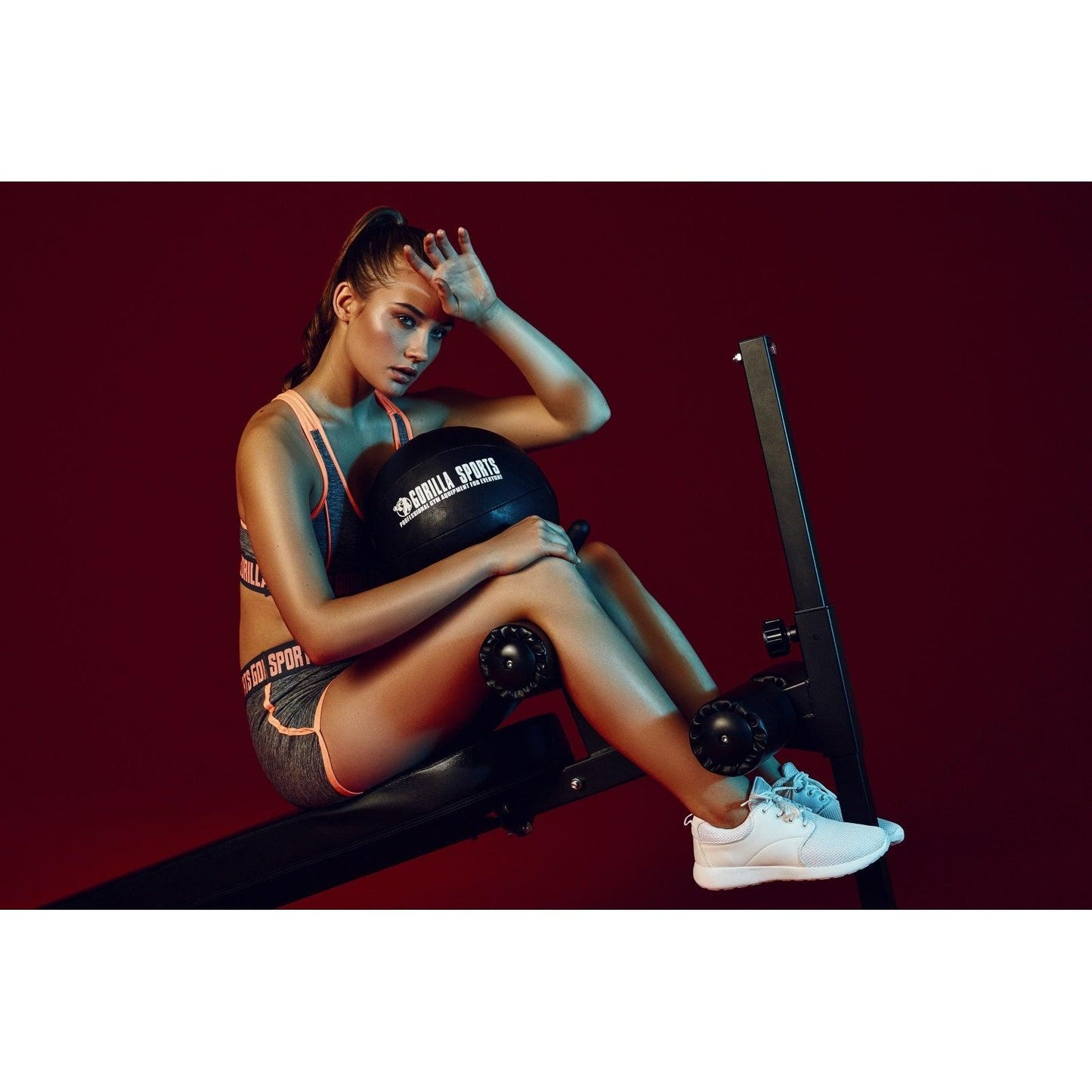 Banc à abdominaux ajustable - Gorilla Sports France