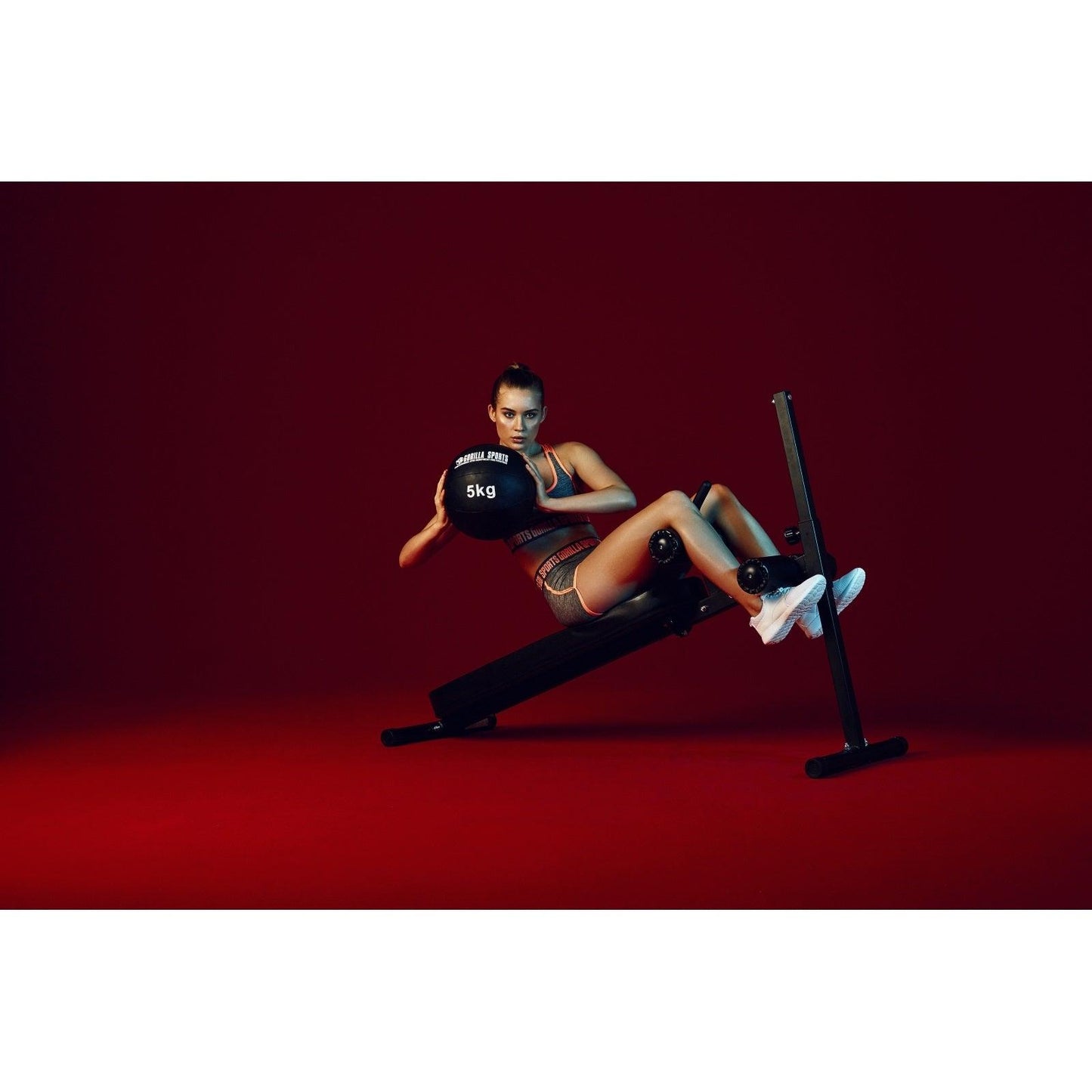 Banc à abdominaux ajustable - Gorilla Sports France