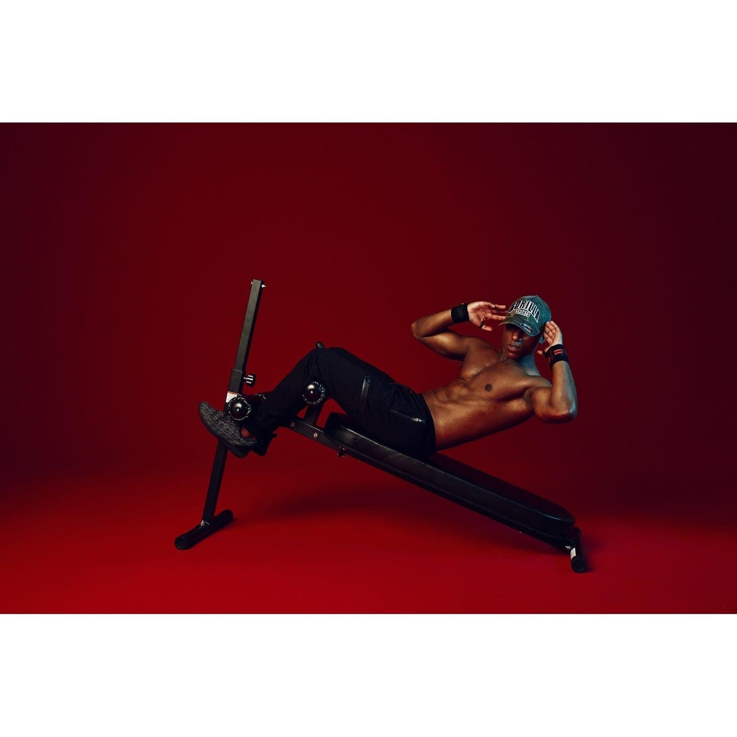 Banc à abdominaux ajustable - Gorilla Sports France