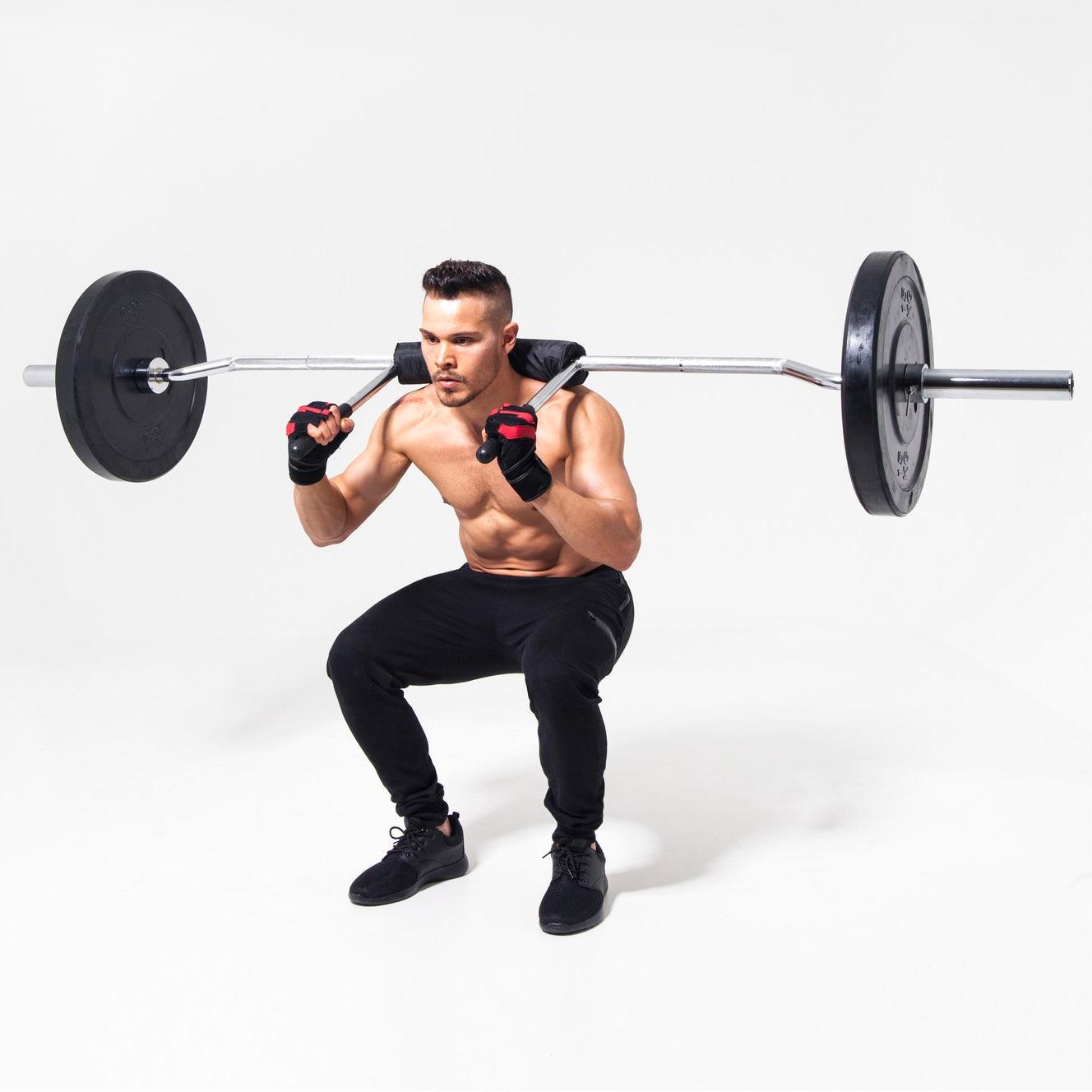 Barre à squats olympique - Safety Squat 50/51mm - Gorilla Sports France