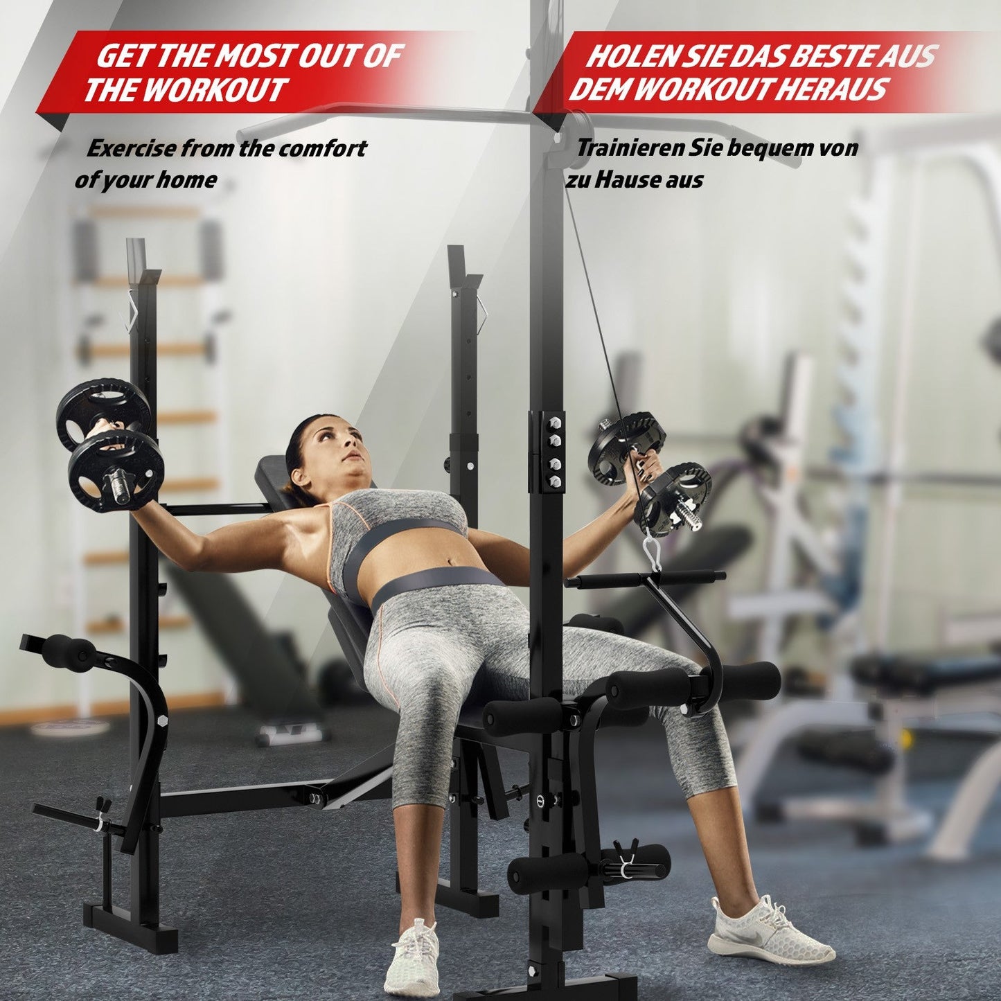 Banc de musculation multifonction