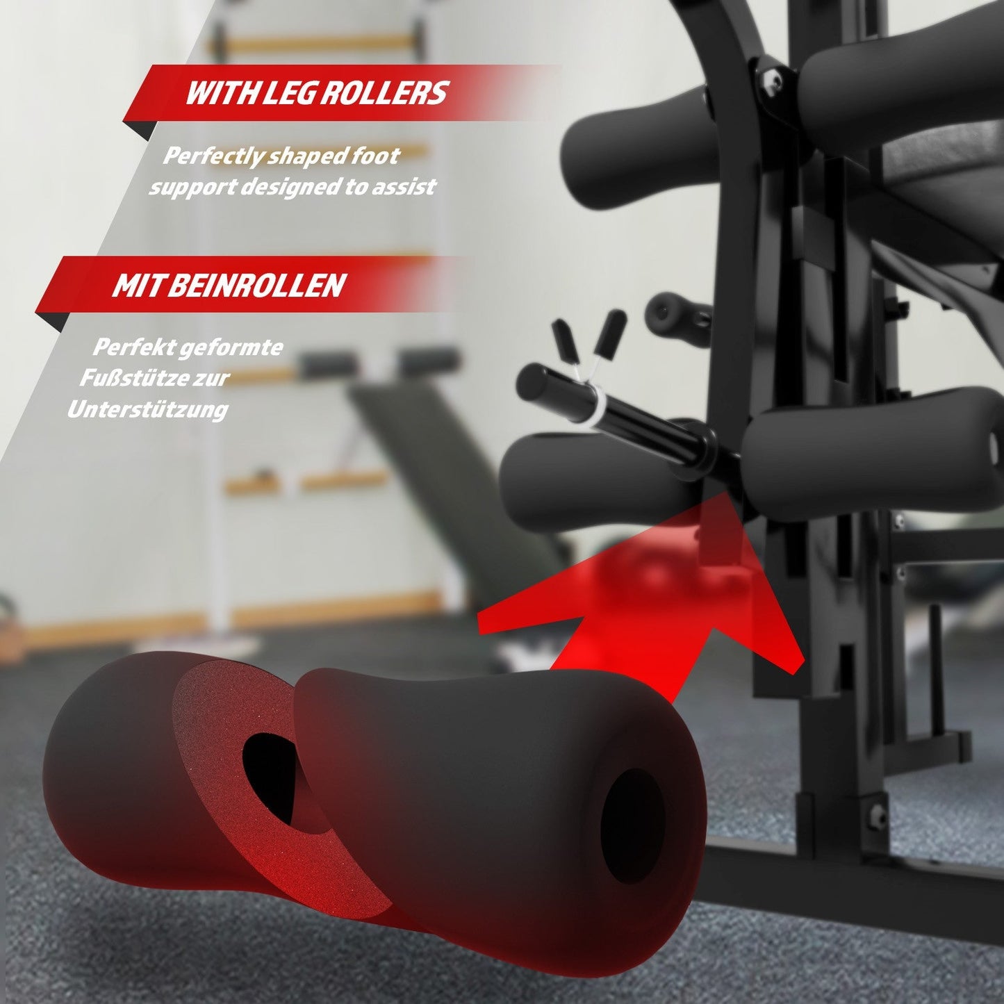Banc de musculation multifonction