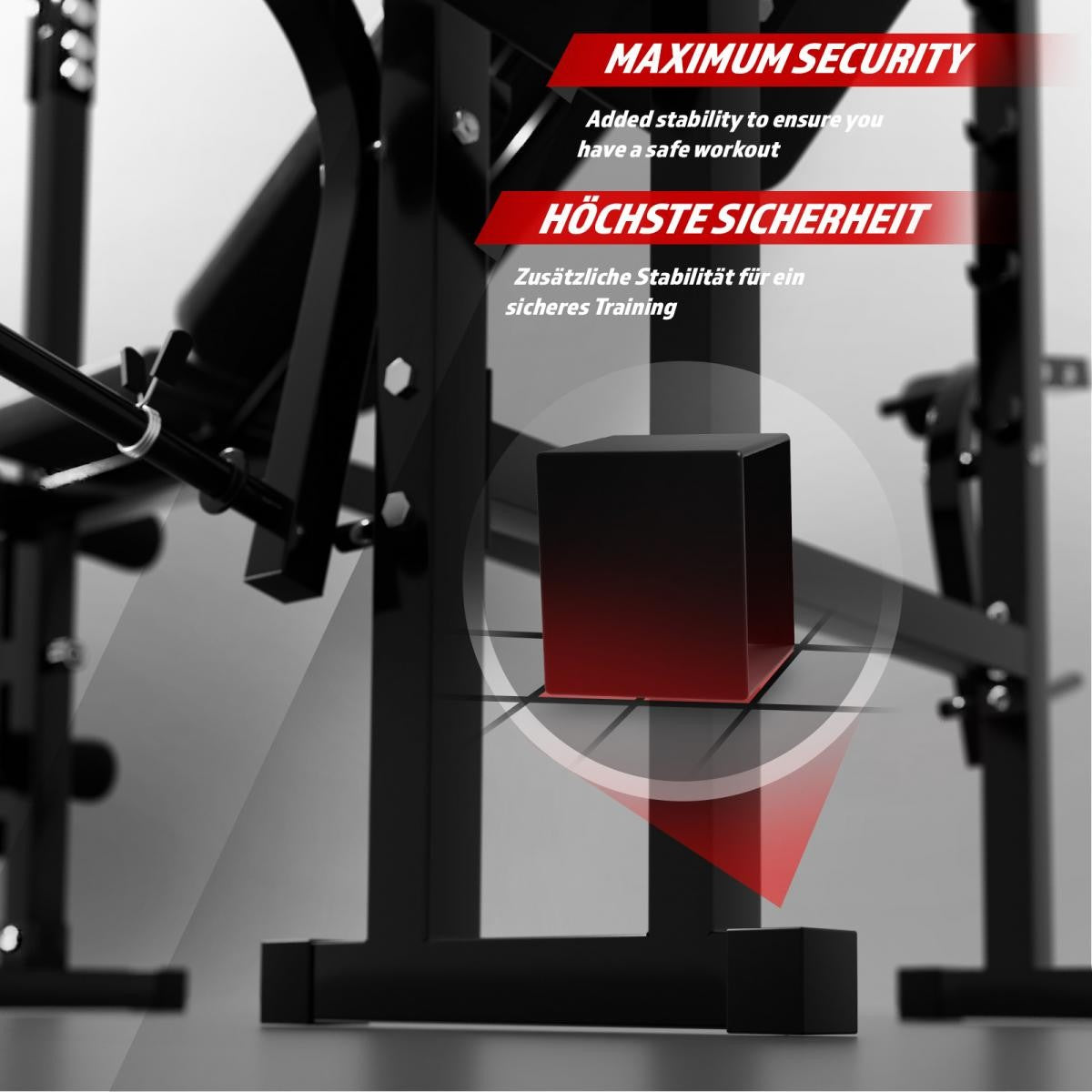 Banc de musculation multifonction