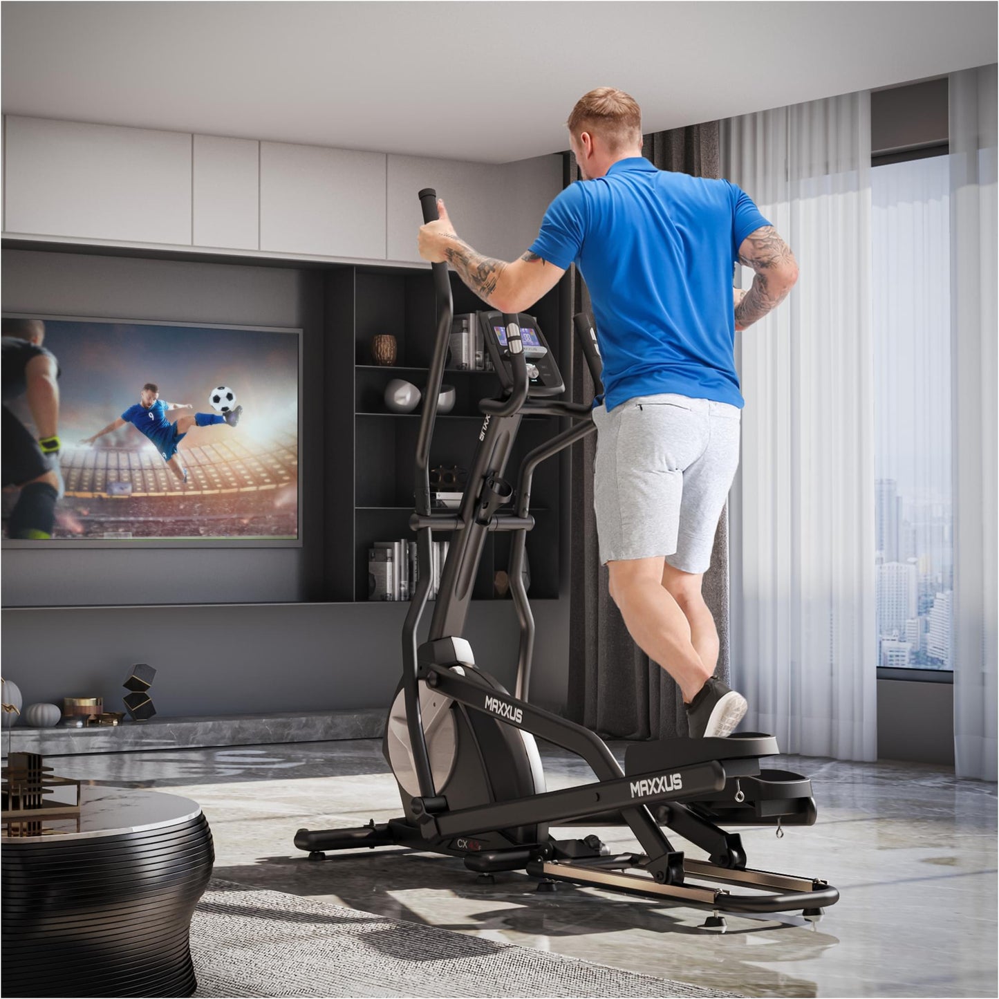 Vélo elliptique CX 4.3f - Gorilla Sports France