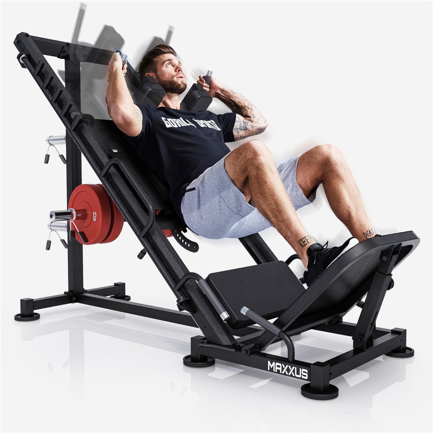 Presse à cuisses 2 en 1 - Gorilla Sports France