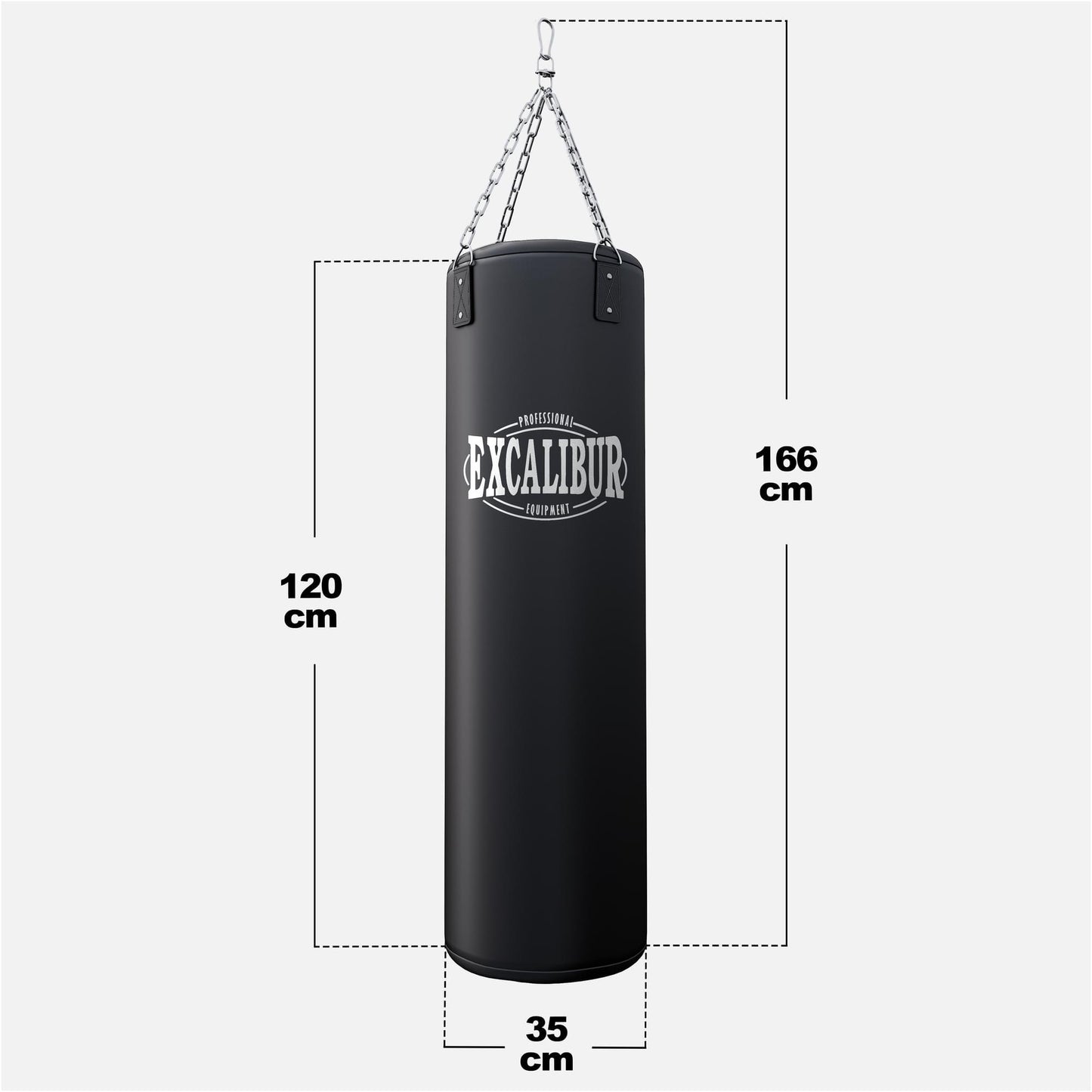 EXCALIBUR Pro 120 Sac de frappe - Gorilla Sports France