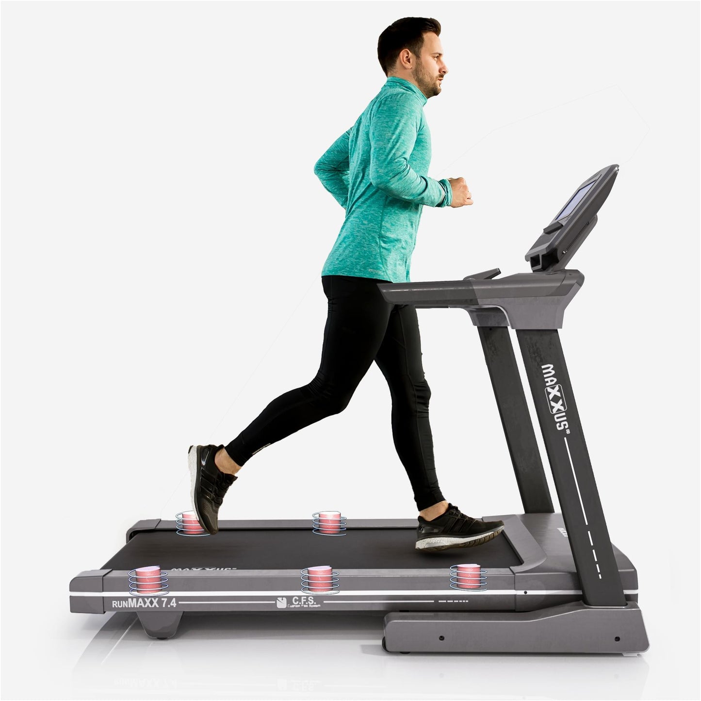 Tapis de course RunMaxx 7.4 - Gorilla Sports France